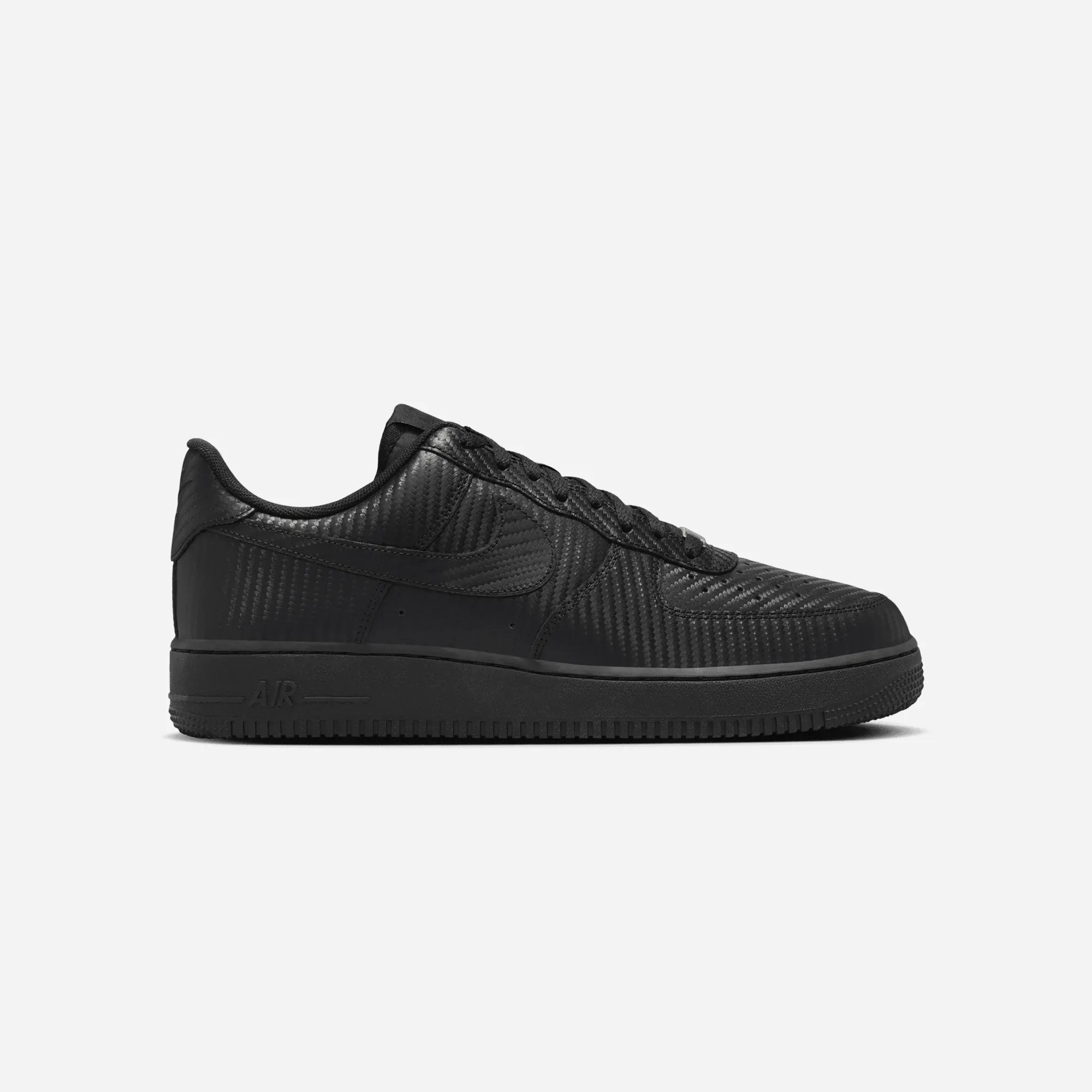 Quick Dry Material Nike Air Force 1 '07 Texture Black/Black