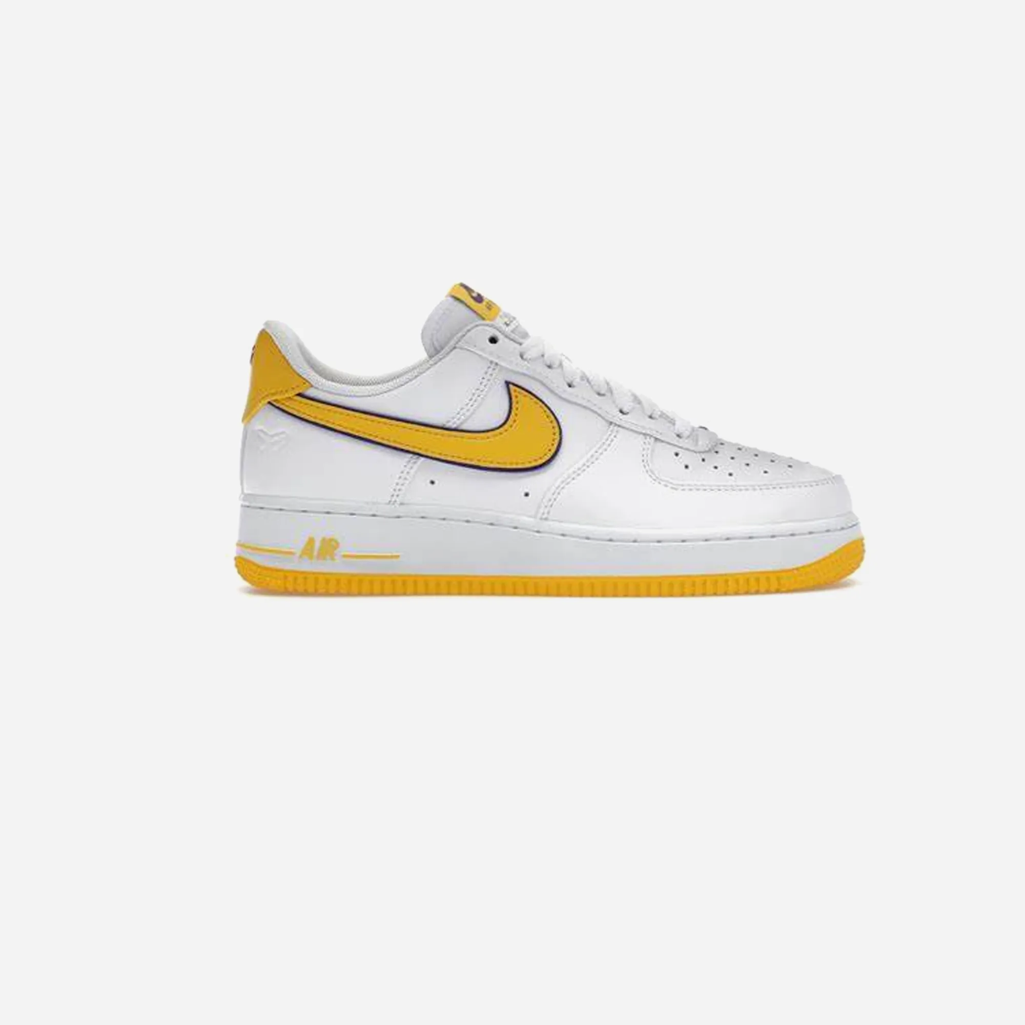 Nike Air Force 1 Low Retro QS Kobe Bryant Lakers Home Dynamic Flex Neck Style Core