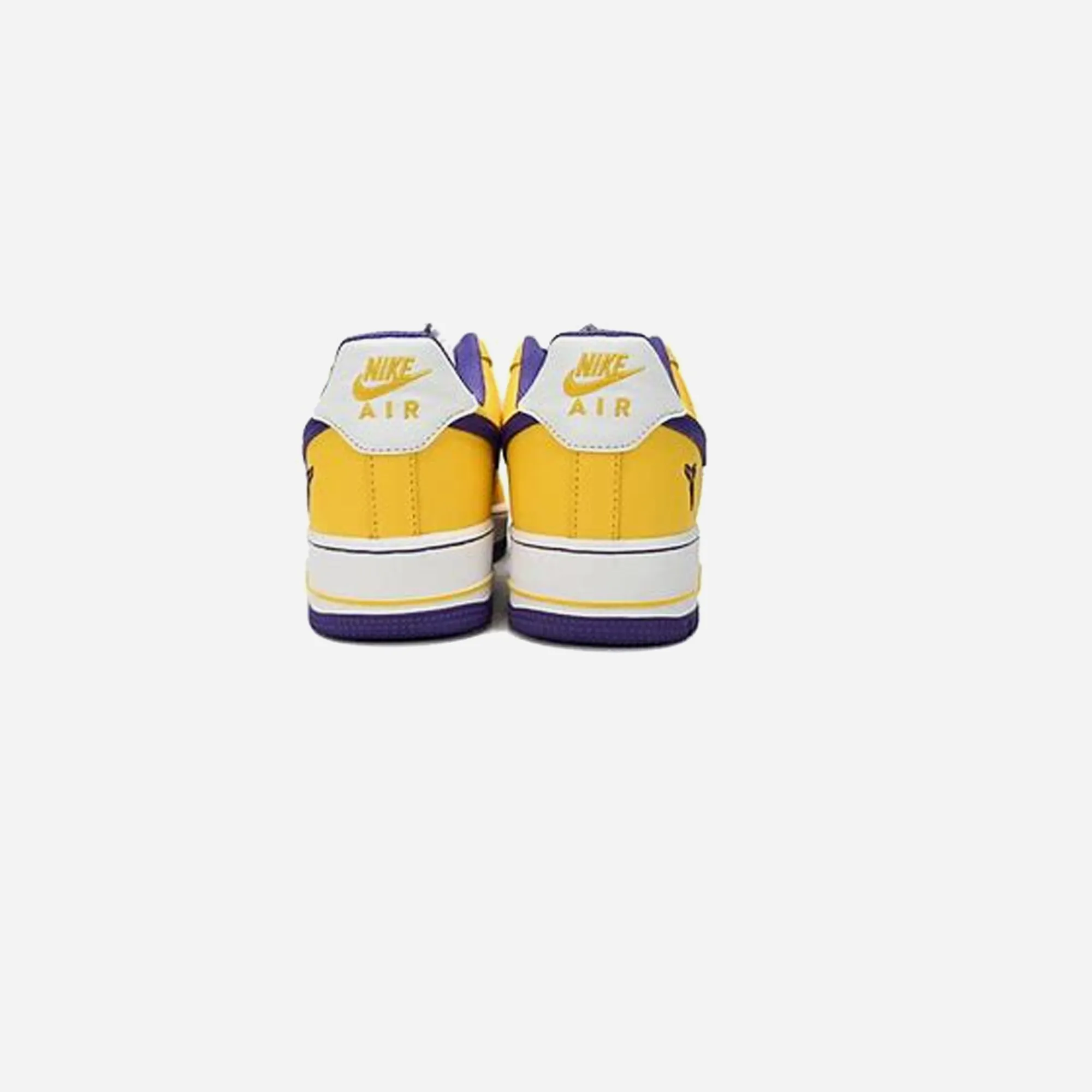 Asymmetric Lacing Nike Air Force 1 Low Retro QS Kobe Bryant Lakers Home
