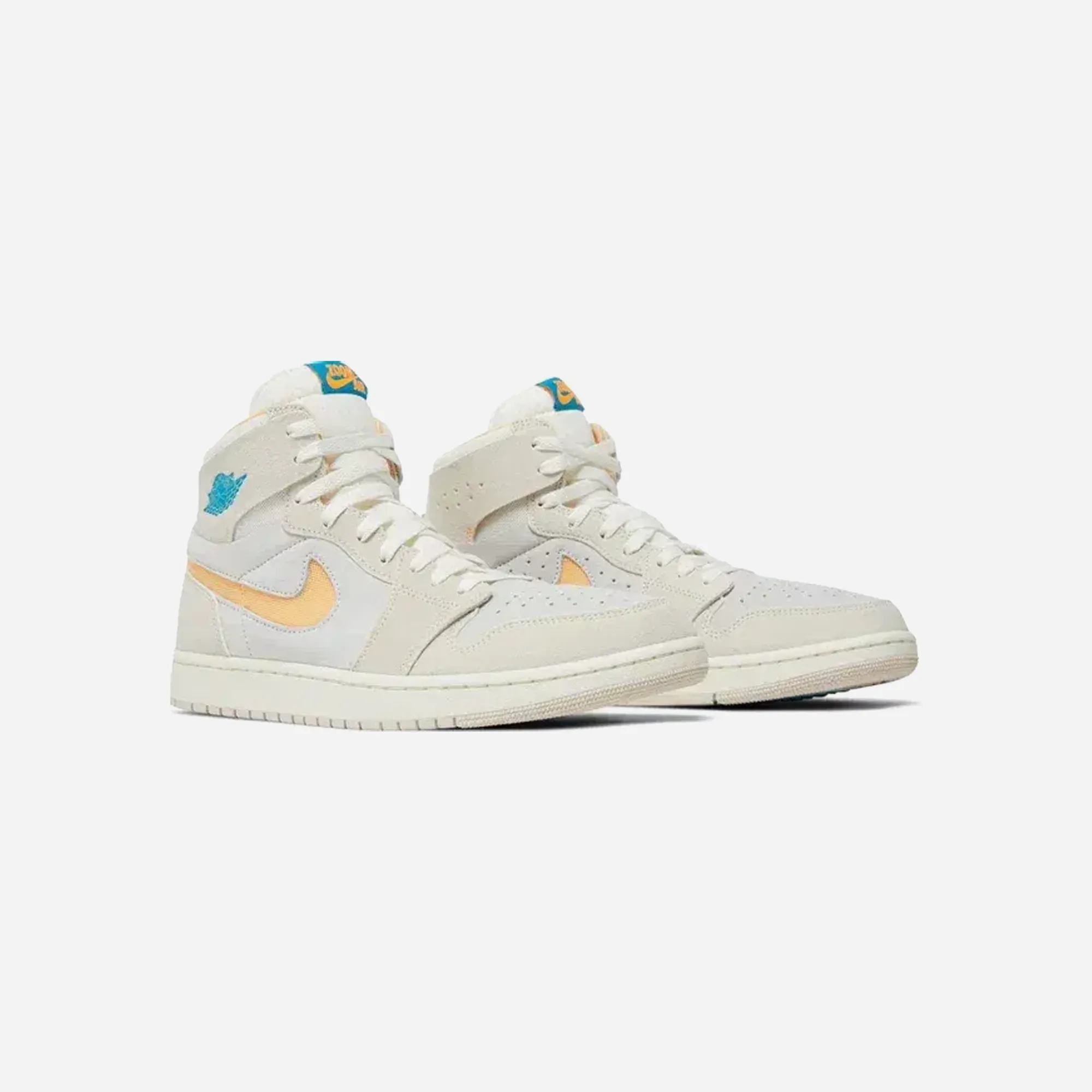 Grip Tread Pattern Nike Air Jordan 1 High Zoom Comfort 2 'Light Orewood Citrus'