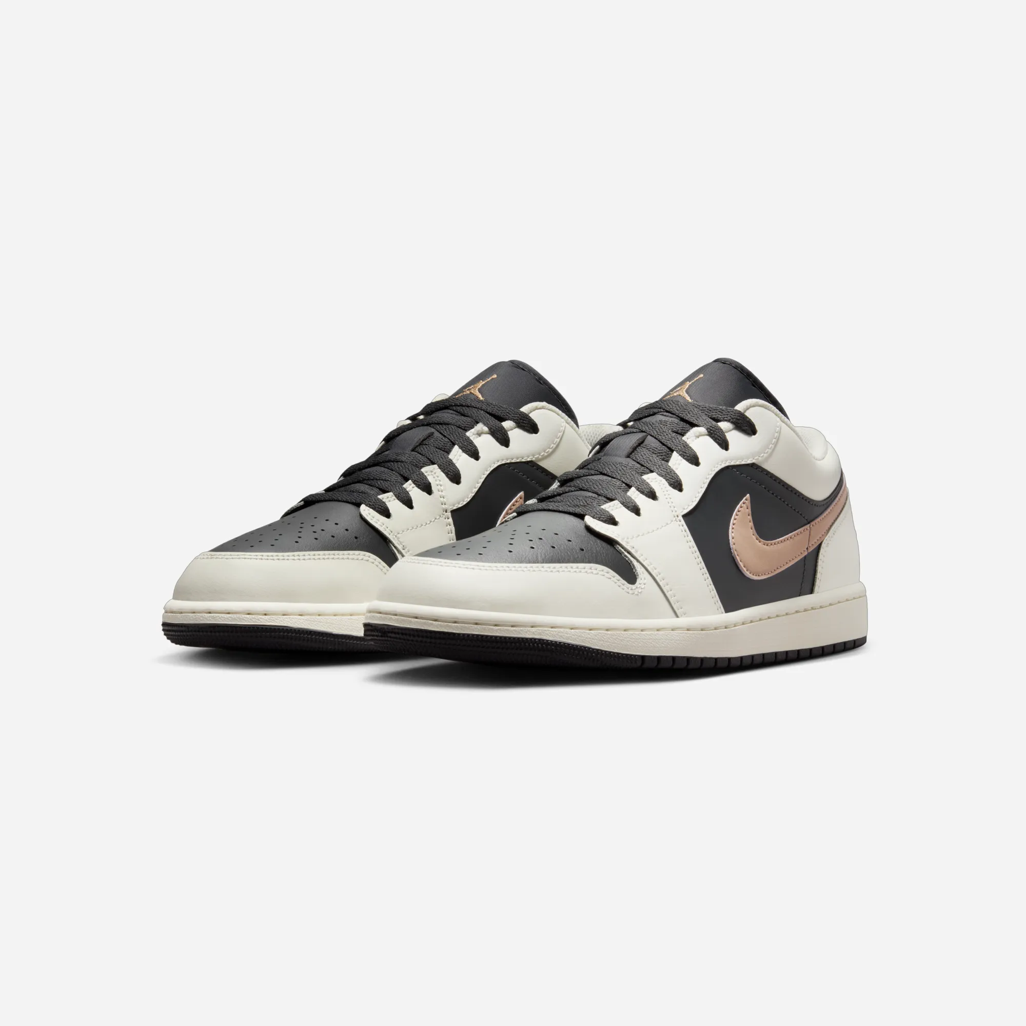 Ultra-soft feel Long Time Wear Nike Air Jordan 1 Low Anthracite Hemp Sail
