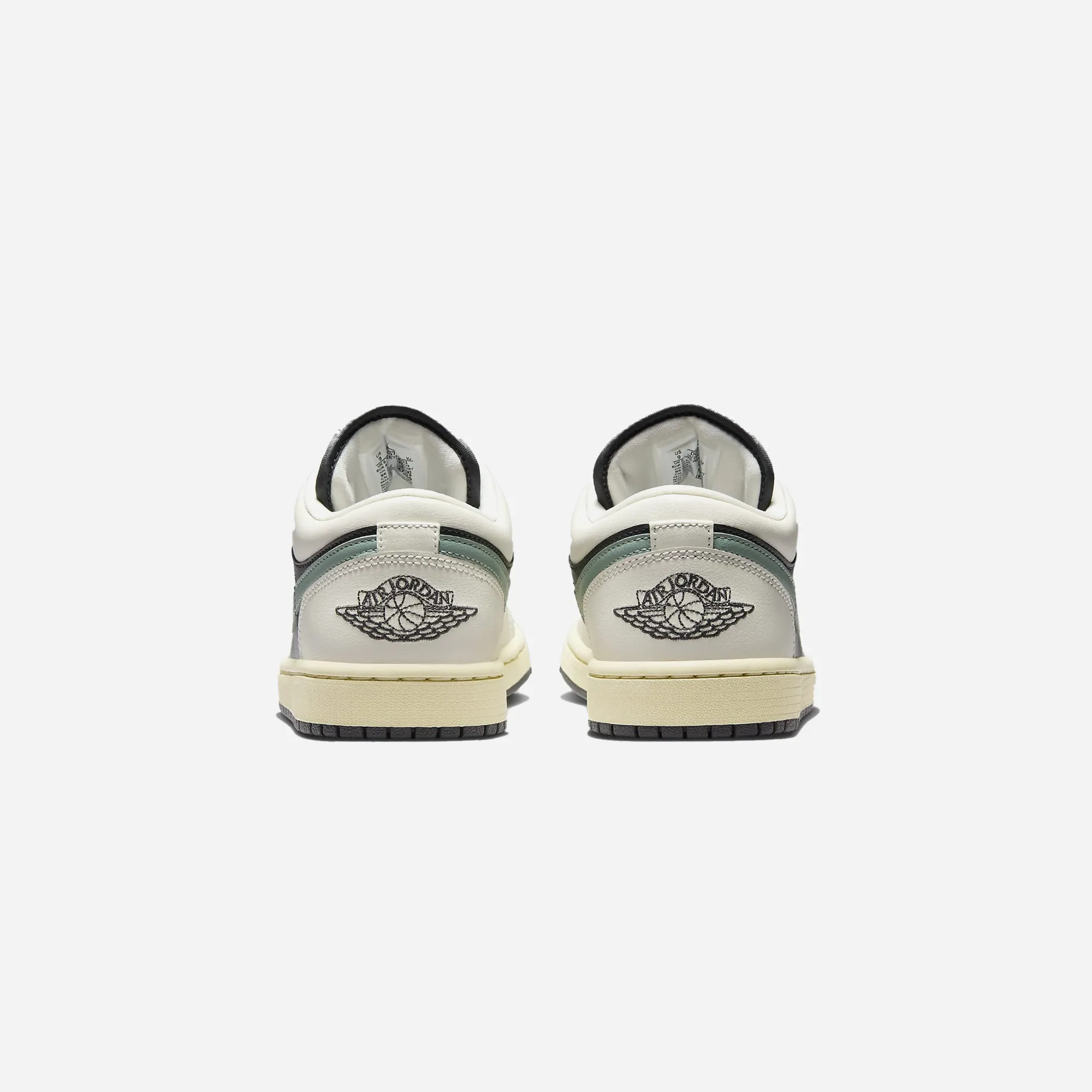 Nike Air Jordan 1 Low Anthracite Jade Moisture Wicking Linings Versatile Fit