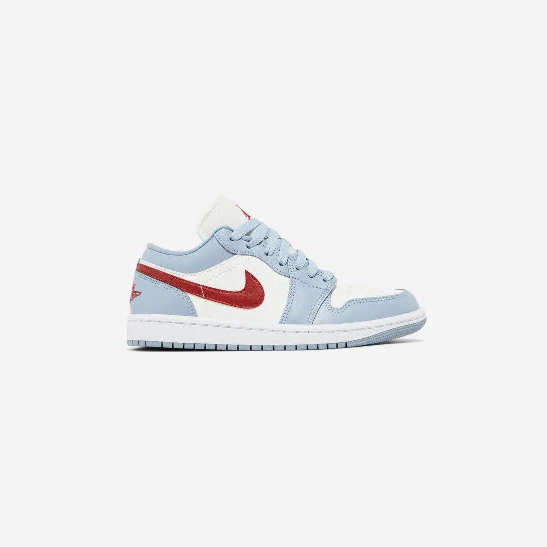 Impact Support Nike Air Jordan 1 Low Blue Whisper Dune Red
