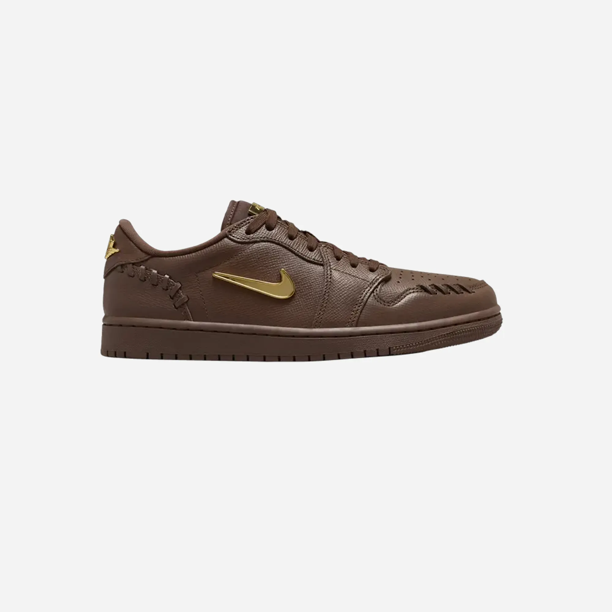 SoftMaterial Nike Air Jordan 1 Low Method of Make Cacao Wow/Metallic Gold WMNS