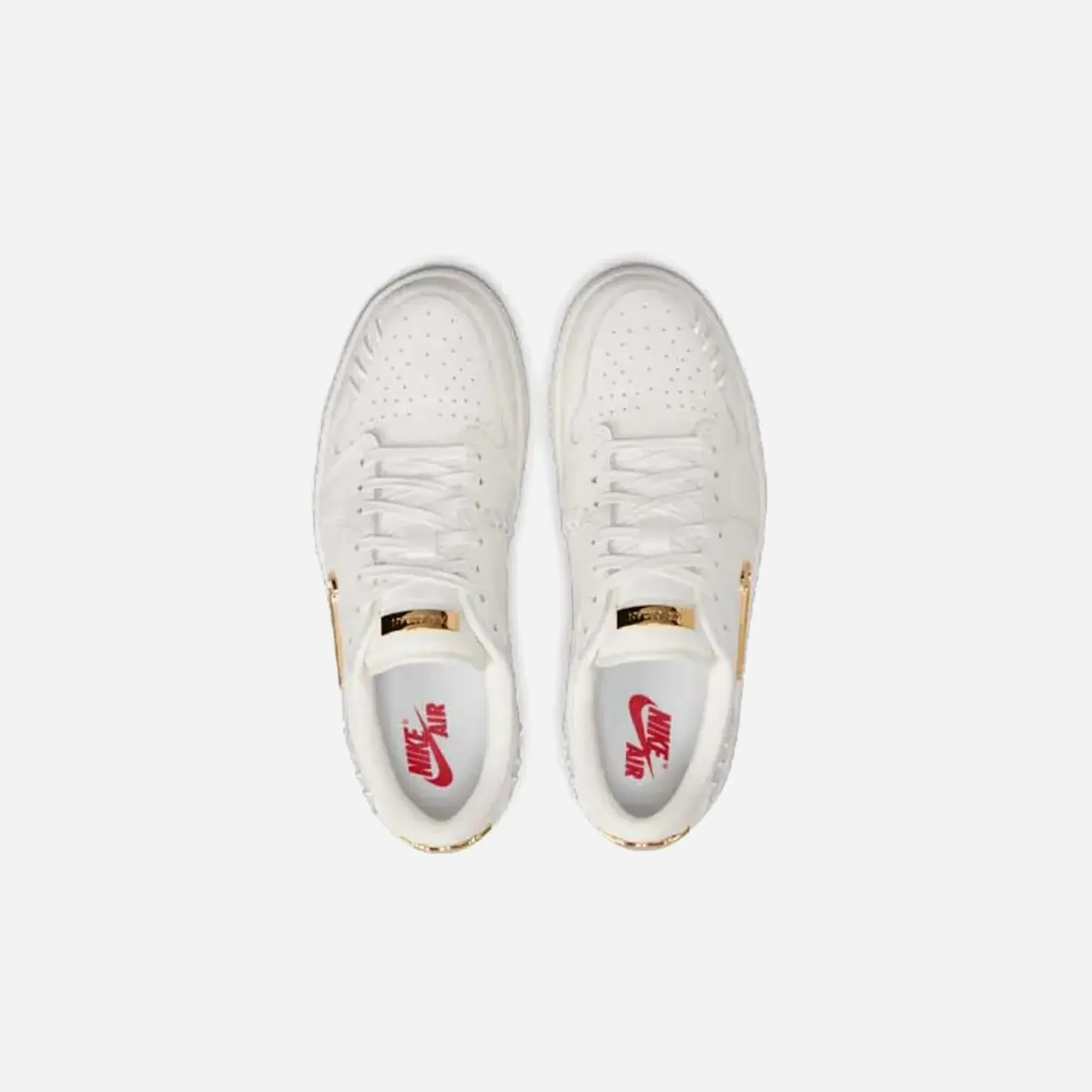 Sport Vibe All Day Use Nike Air Jordan 1 Low Method of Make Sail Metallic Gold WMNS