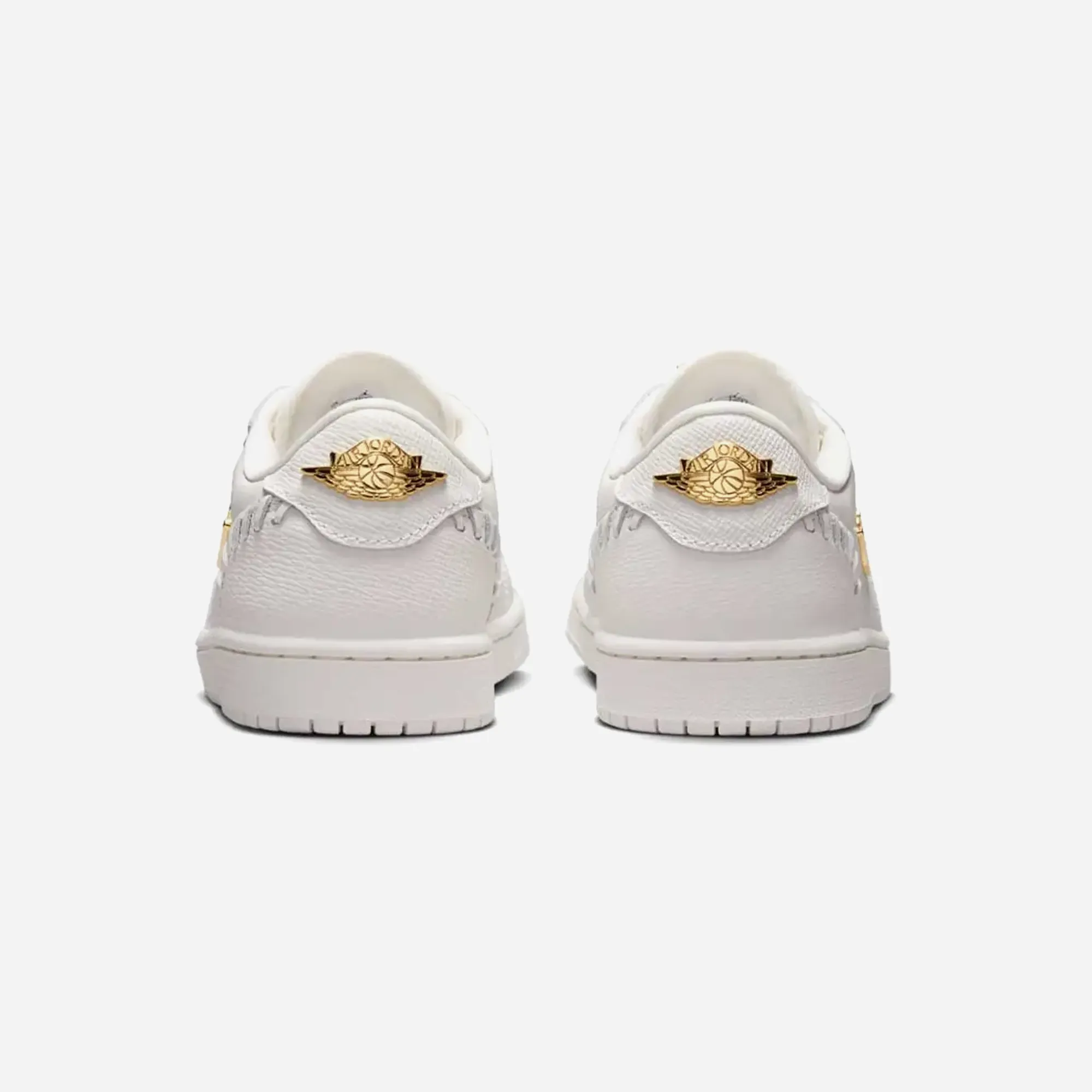 Nike Air Jordan 1 Low Method of Make Sail Metallic Gold WMNS Basketball