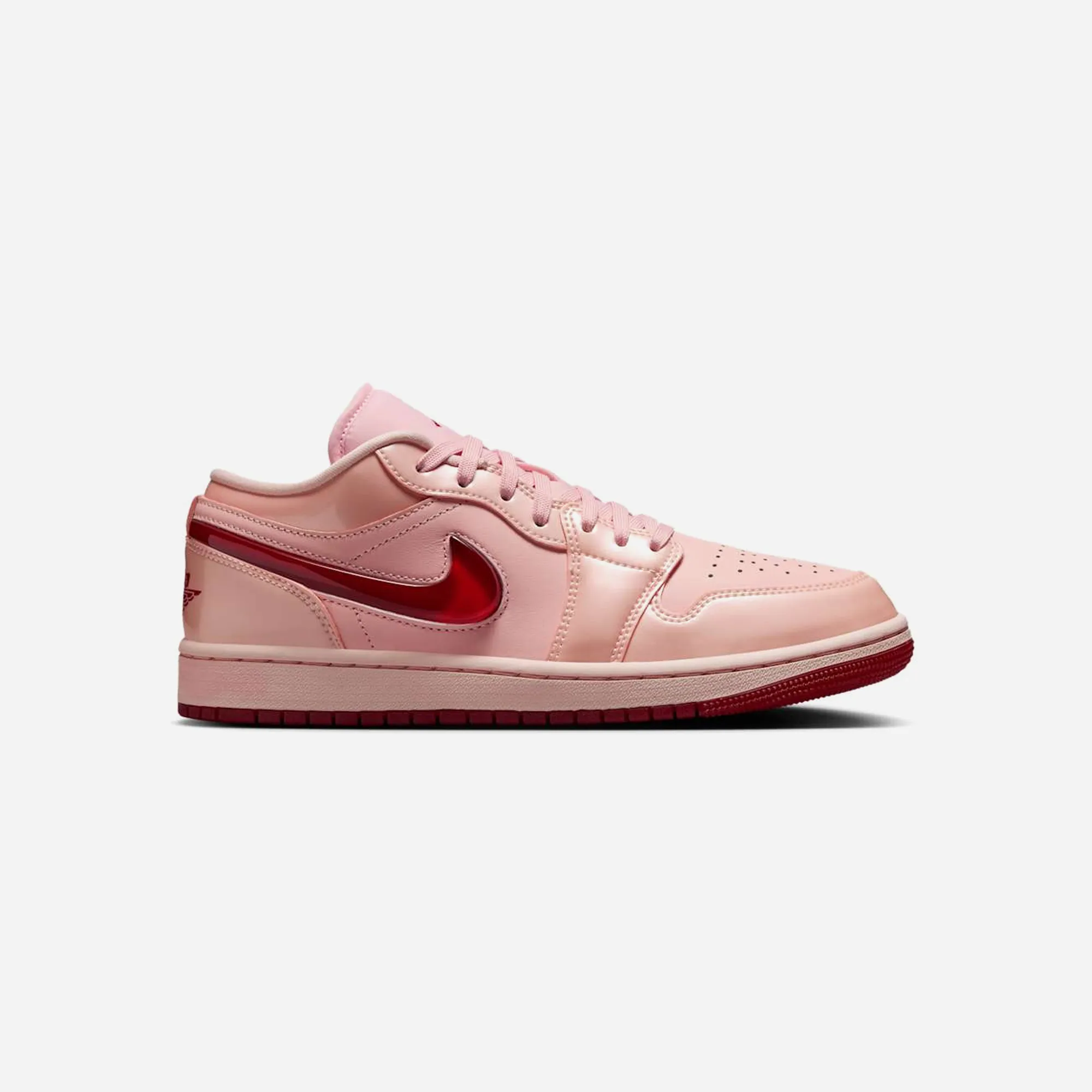 Nike Air Jordan 1 Low Patent Valentine's Day Street Performance Adaptive Cushioning System