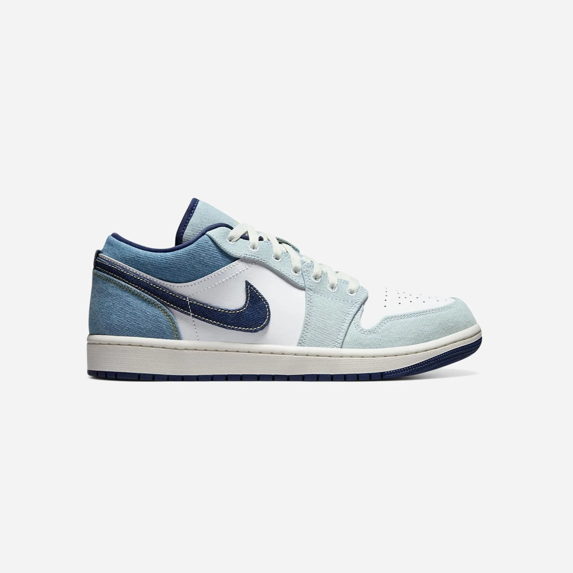 MachineWashable Nike Air Jordan 1 Low SE Denim Star Blue