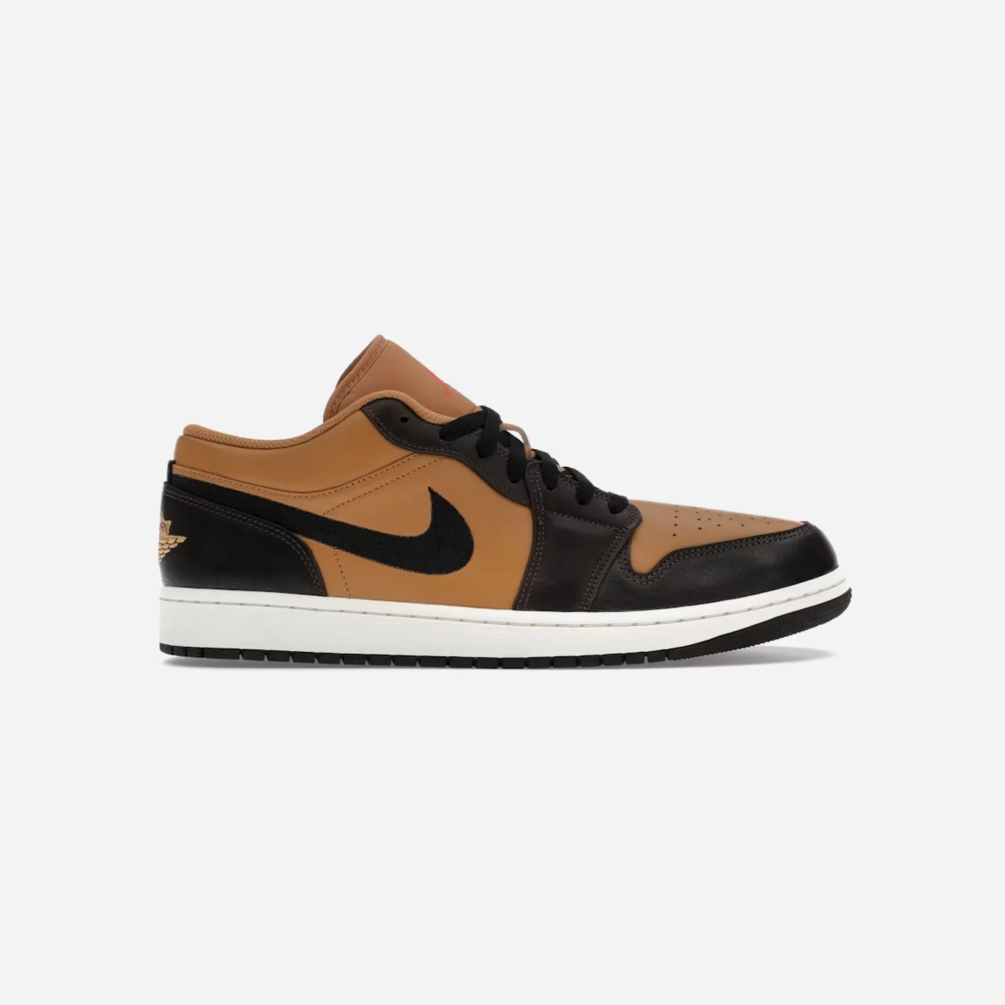 Nike Air Jordan 1 Low SE Flax Baroque Brown Street Friendly Grip Control