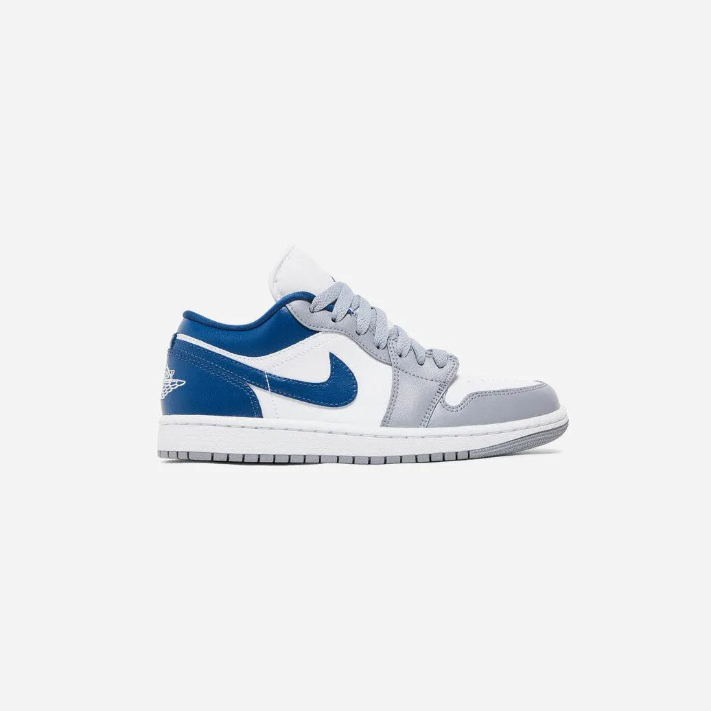 Nike Air Jordan 1 Low Stealth French Blue Eco Friendly Upper