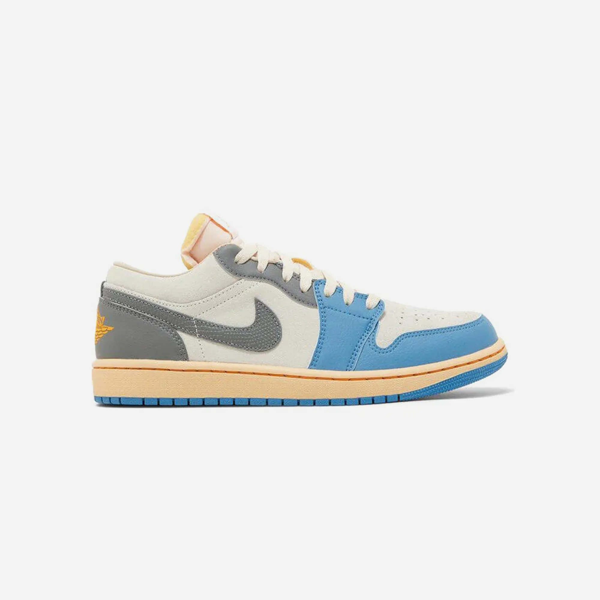 Heel Pad Blown Rubber Traction Nike Air Jordan 1 Low Vintage UNC Grey