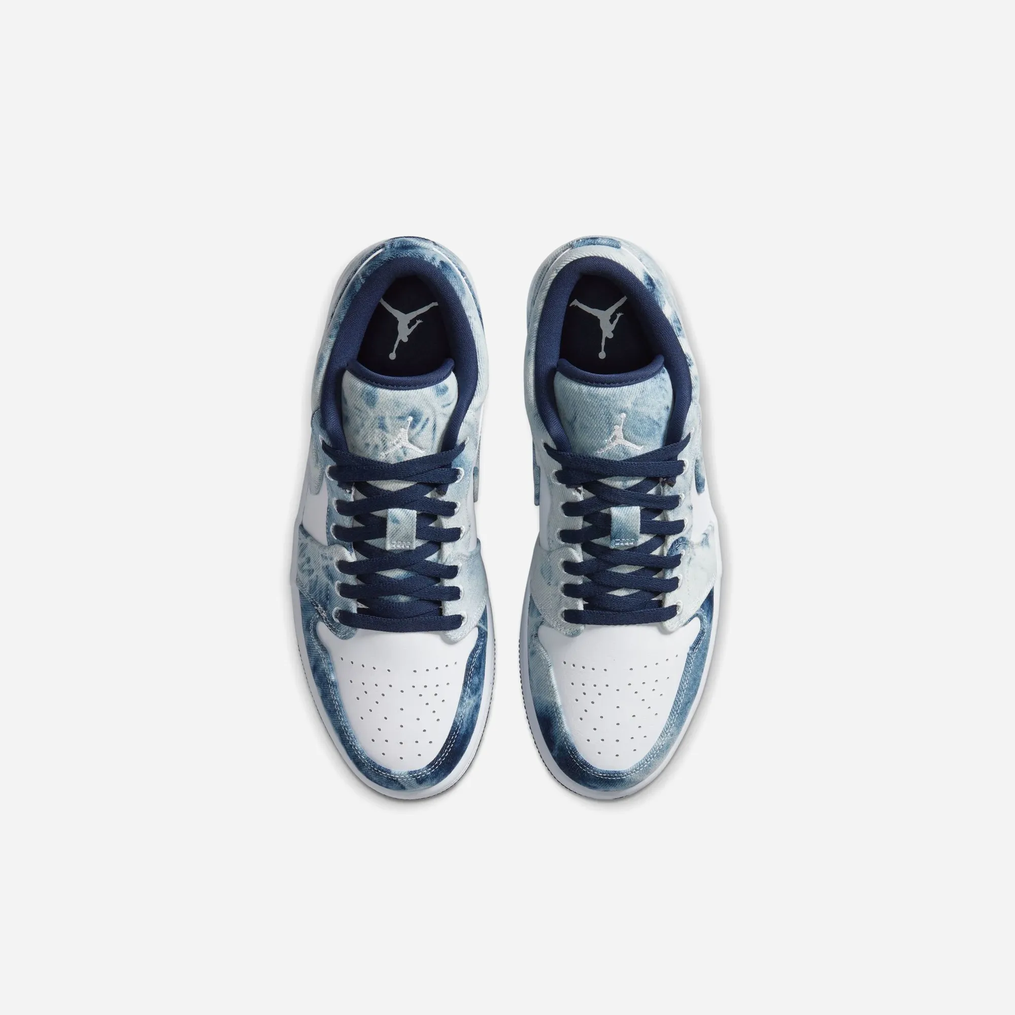 Dynamic Lacing Nike Air Jordan 1 Low Washed Denim