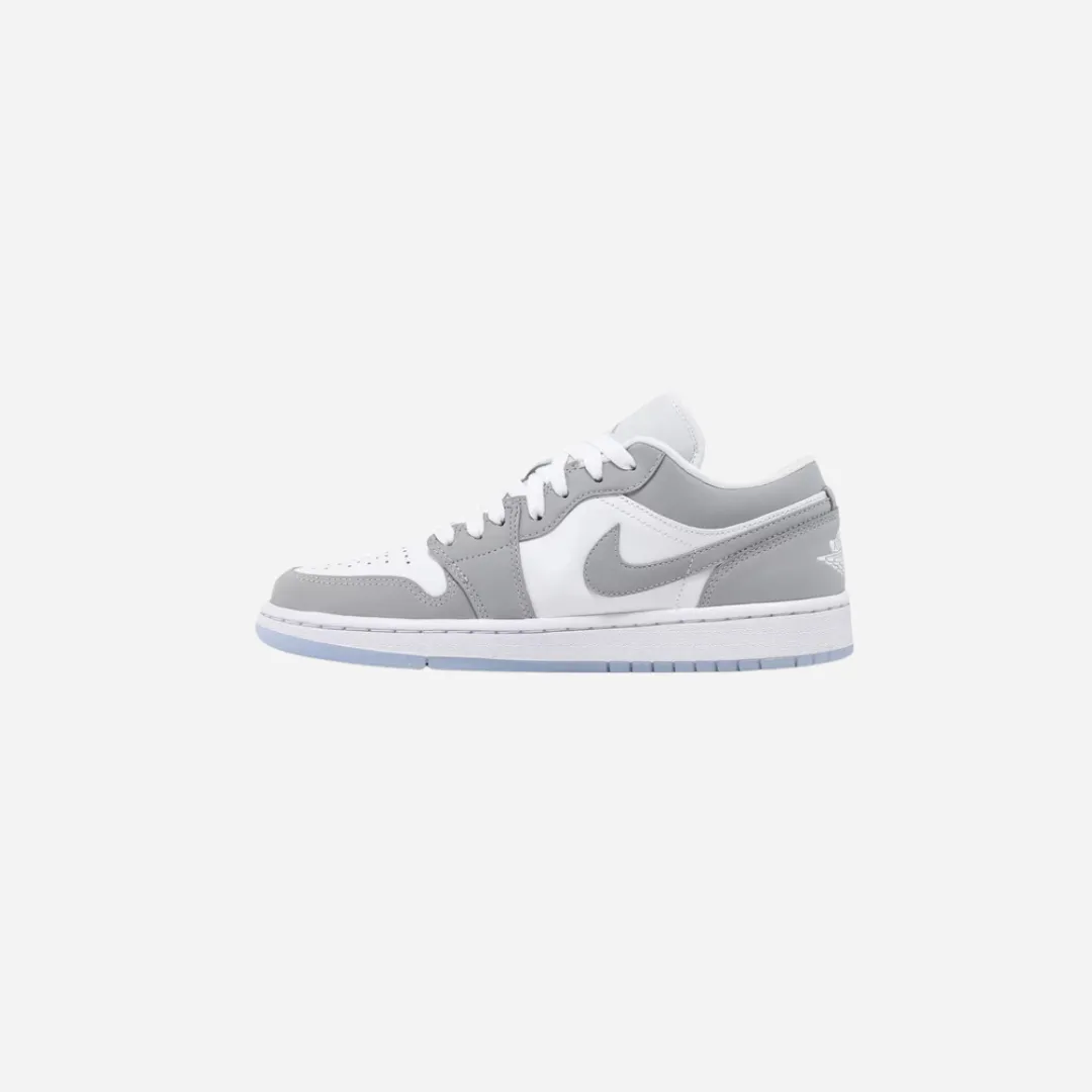 Durability Tested Trend Wear Nike Air Jordan 1 Low Wolf Grey WMNS