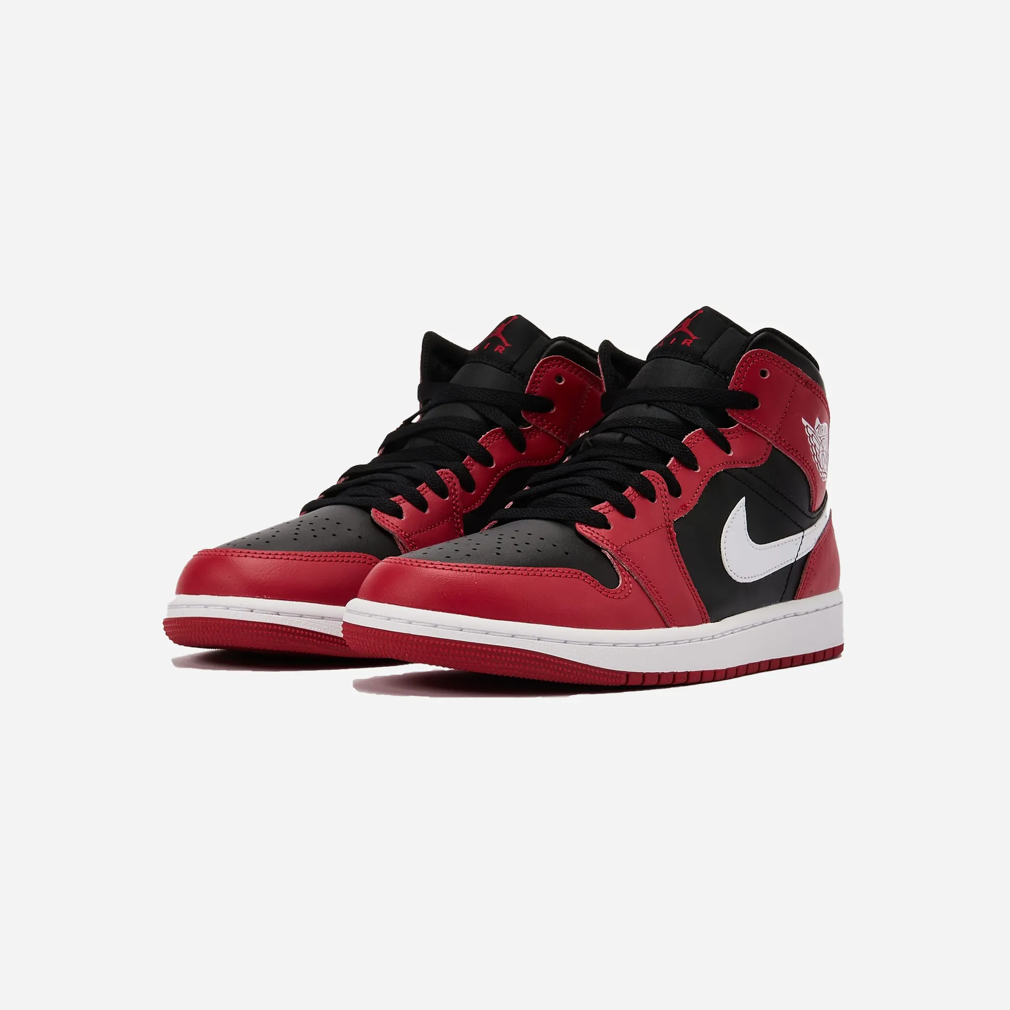 Built To Move Abrasion Resistant Reinforcement Nike Air Jordan 1 Mid Gym Red Black White