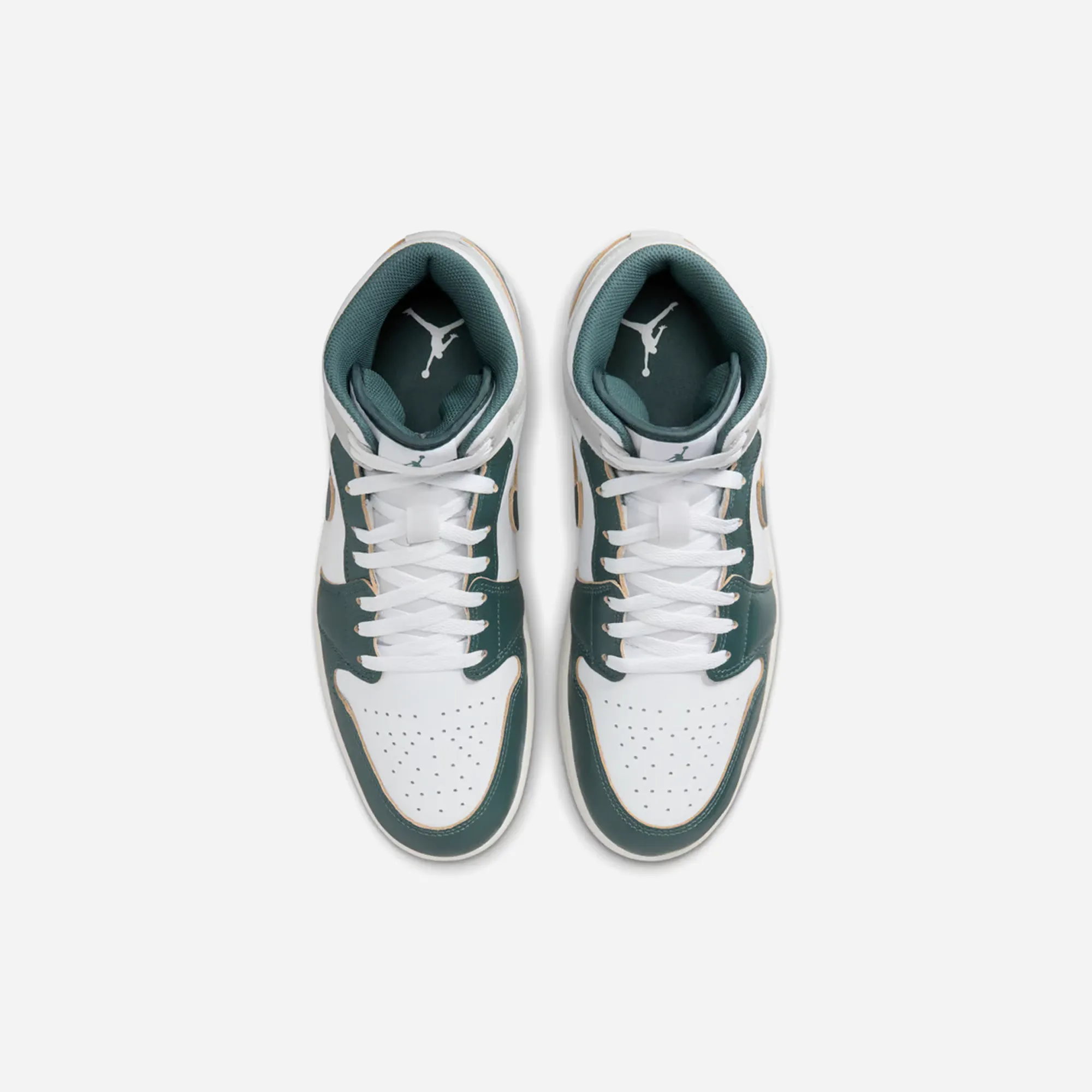 Nike Air Jordan 1 Mid Oxidised Green StainResistant Flexible Sole