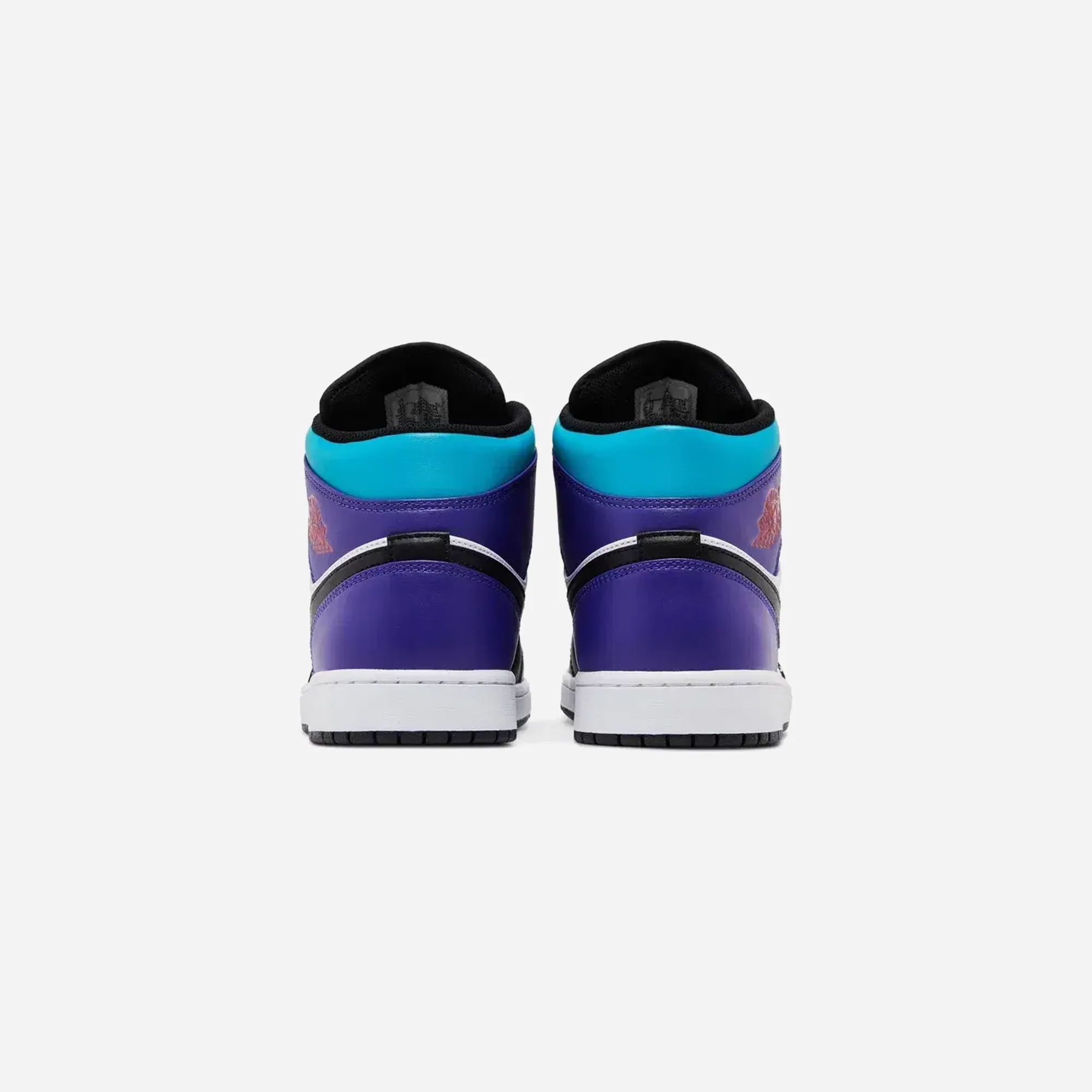 energy returning Nike Air Jordan 1 Mid Teal Purple/aquamarine