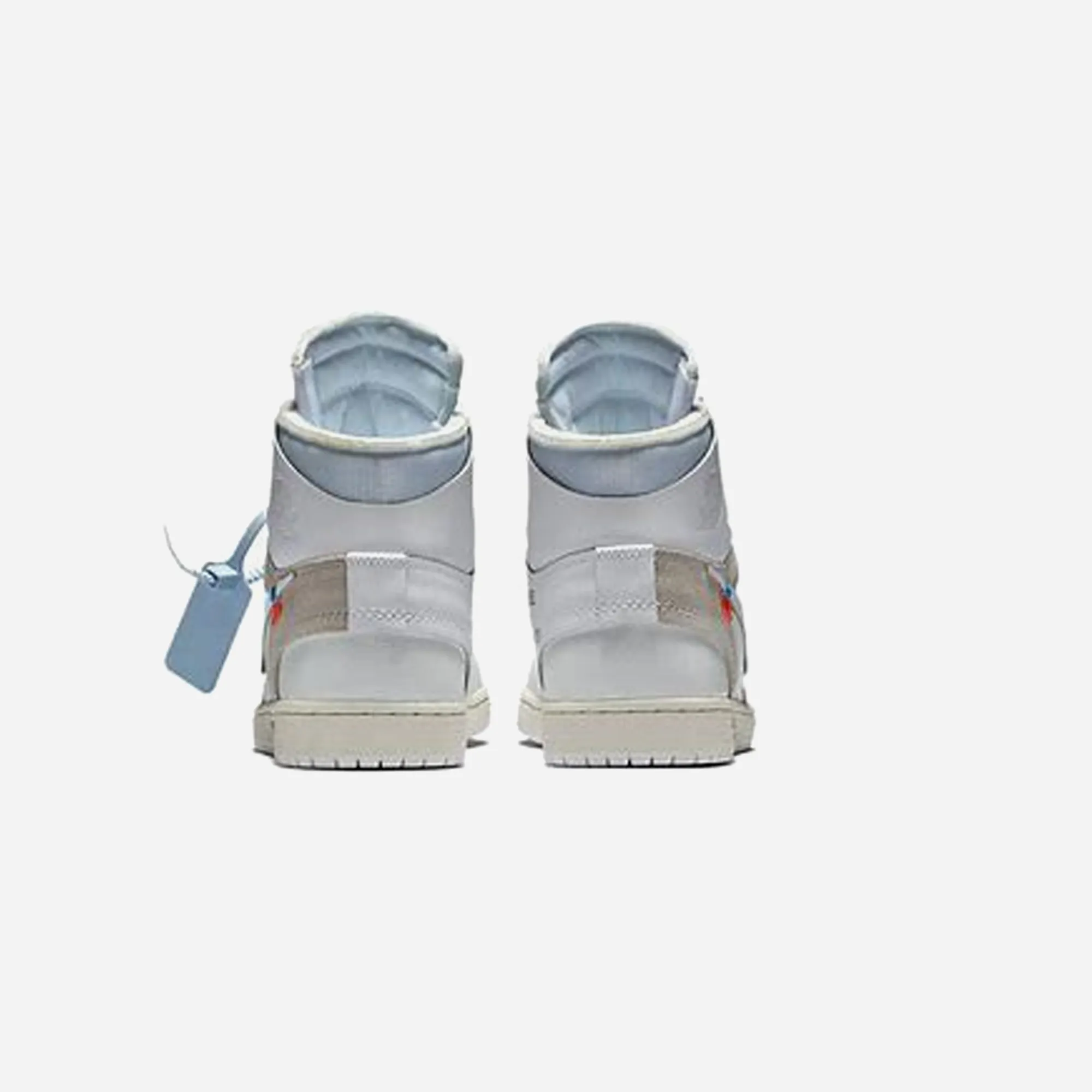 Nike Air Jordan 1 Retro High Off-White Euro Comfort Heel Foldable Design