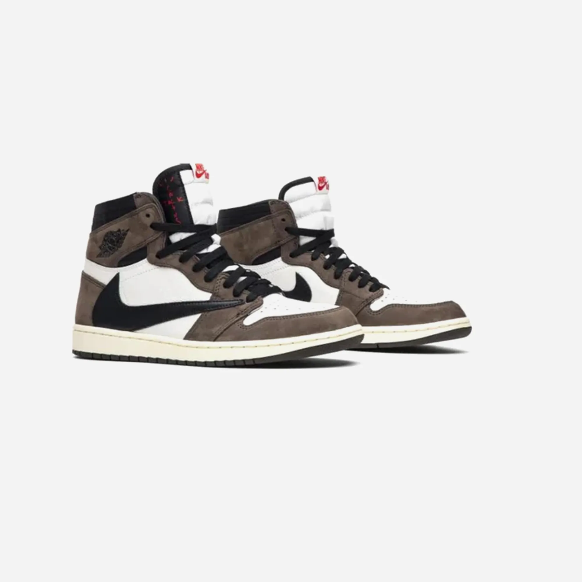 Durable Gear Dynamic silhouette Nike Air Jordan 1 Retro High OG SP Travis Scott Mocha