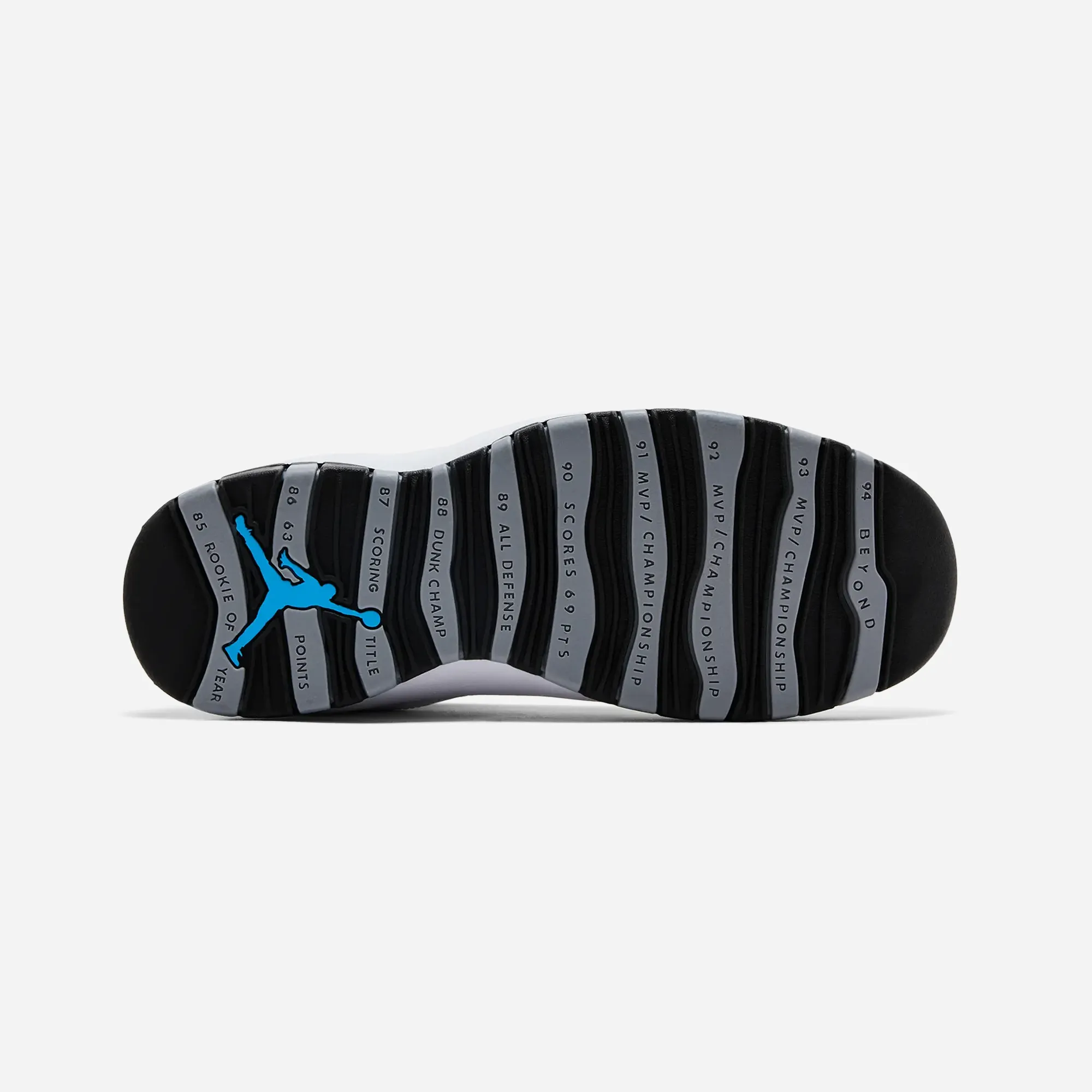 Nike Air Jordan 10 Retro 'Steel' 2025 Non Marking Tread