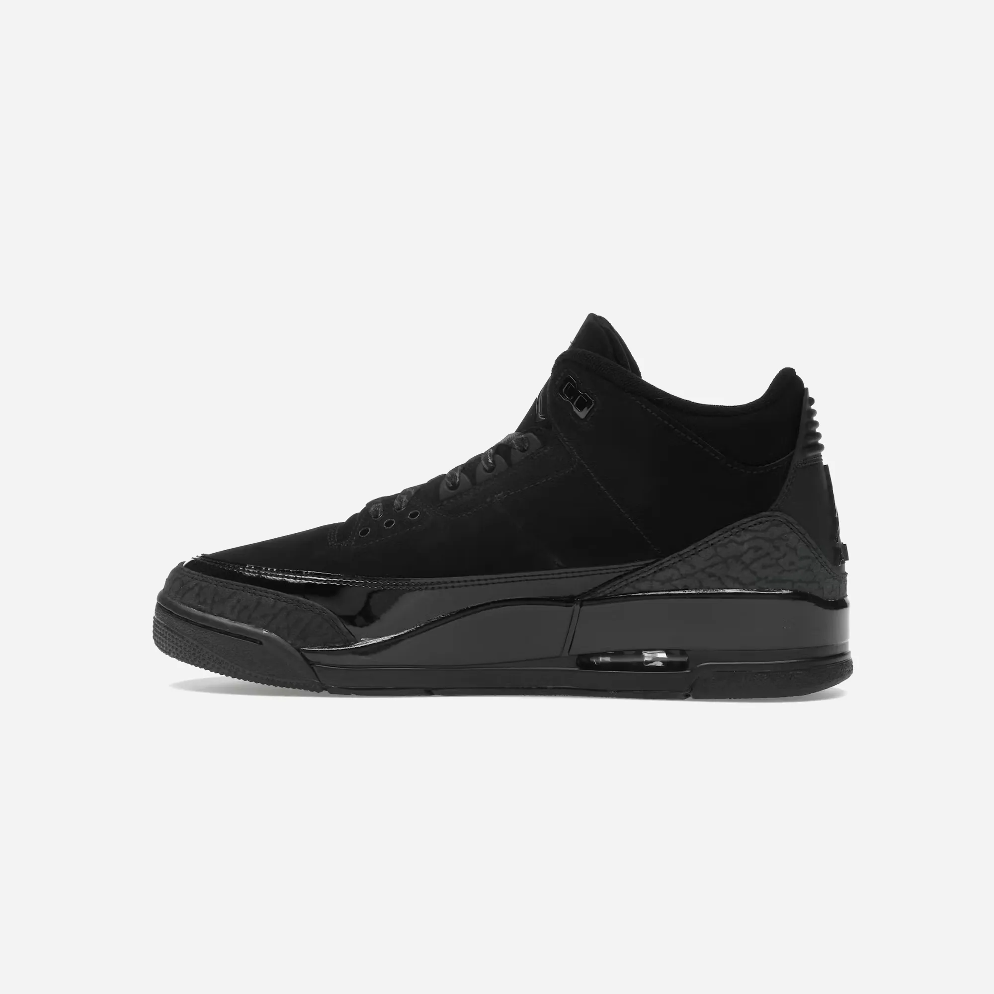 NIKE Air Jordan 3 ??Black Cat?? (2025) Enhanced Lateral Support Multi Density Foam