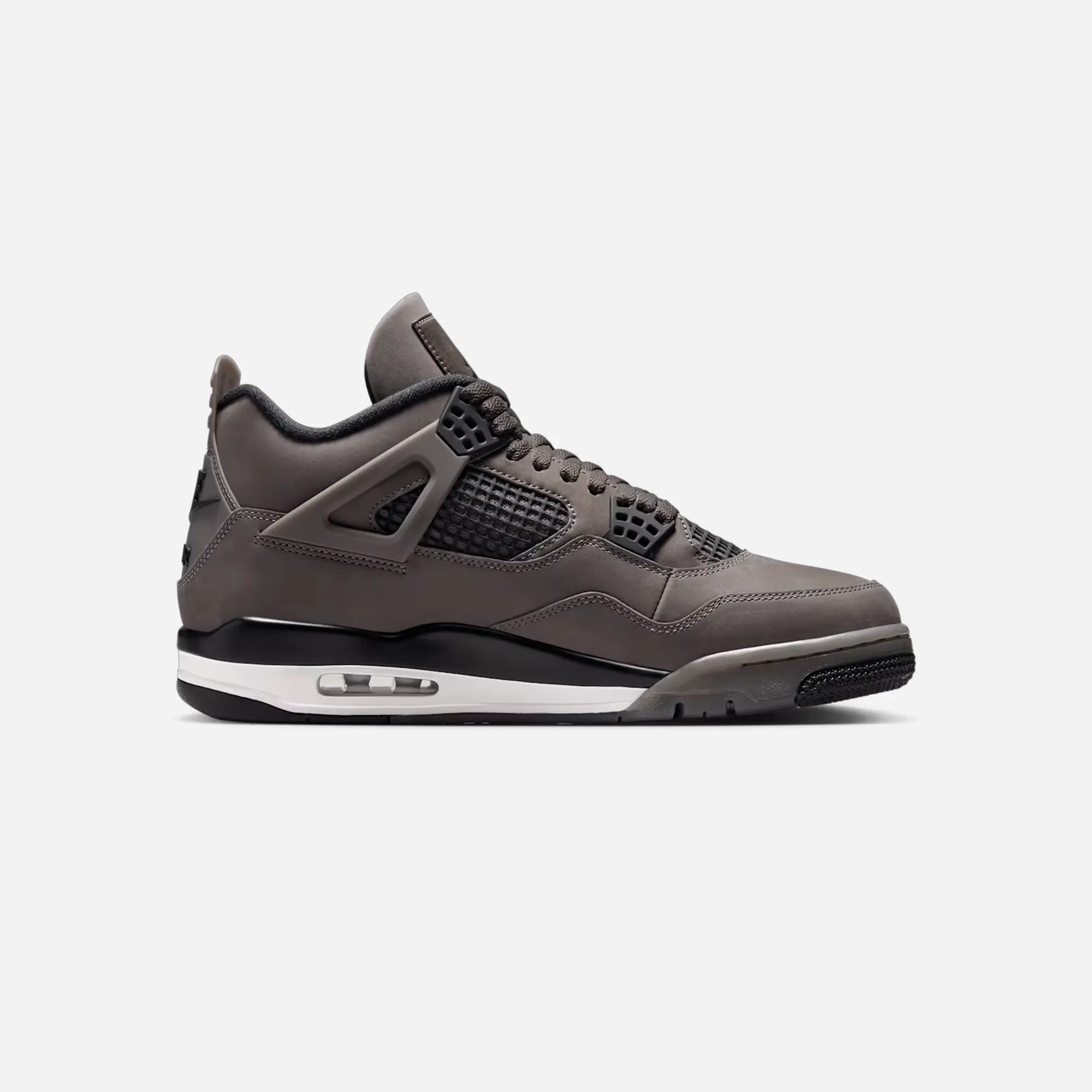 Nike Air Jordan 4 Retro Cave Stone Flexible Outsole Flexure Non Slip Lacing System