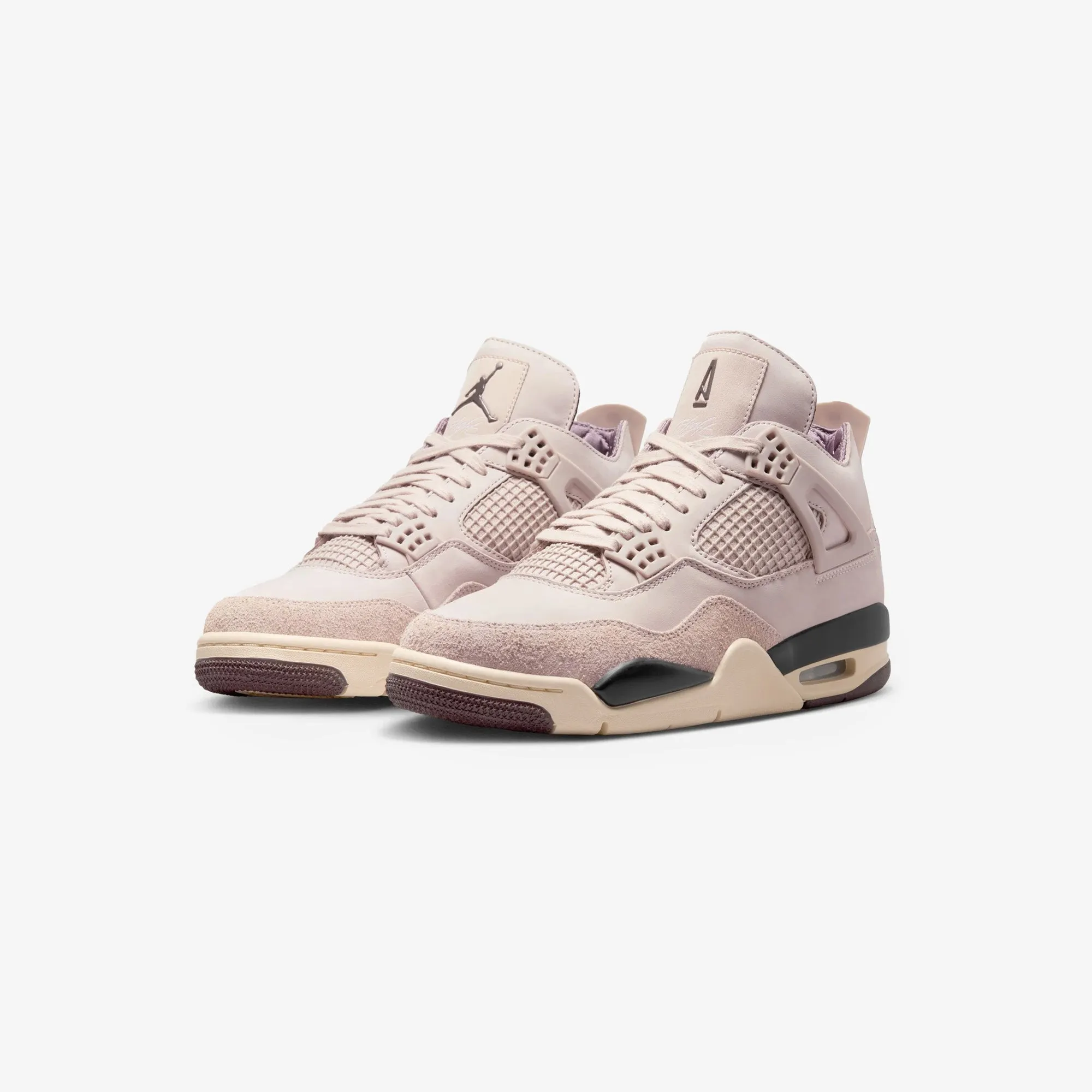 Layered silhouette Nike Air Jordan 4 Retro OG SP A Ma Mani??re While You Were Sleeping Fossil Stone WMNS