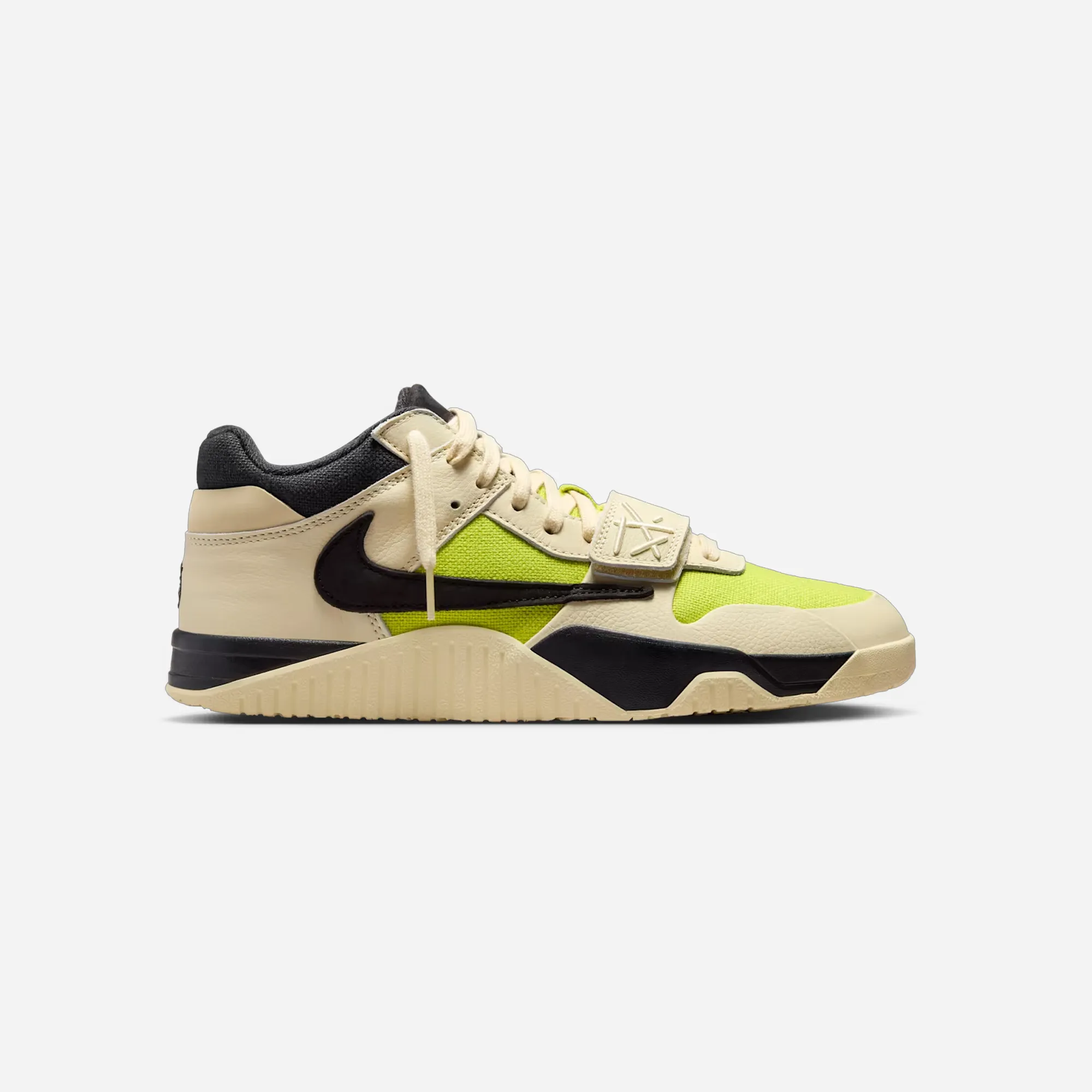 Lace Lock Technology Premium Technology Nike Air Jordan Jumpman Jack TR Travis Scott Bright Cactus