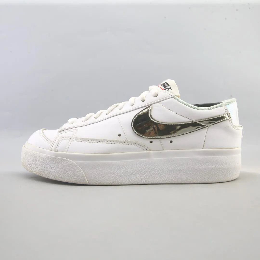 NIKE BLAZER LOW PLATFORM Breathable Lining Neutral Vibe