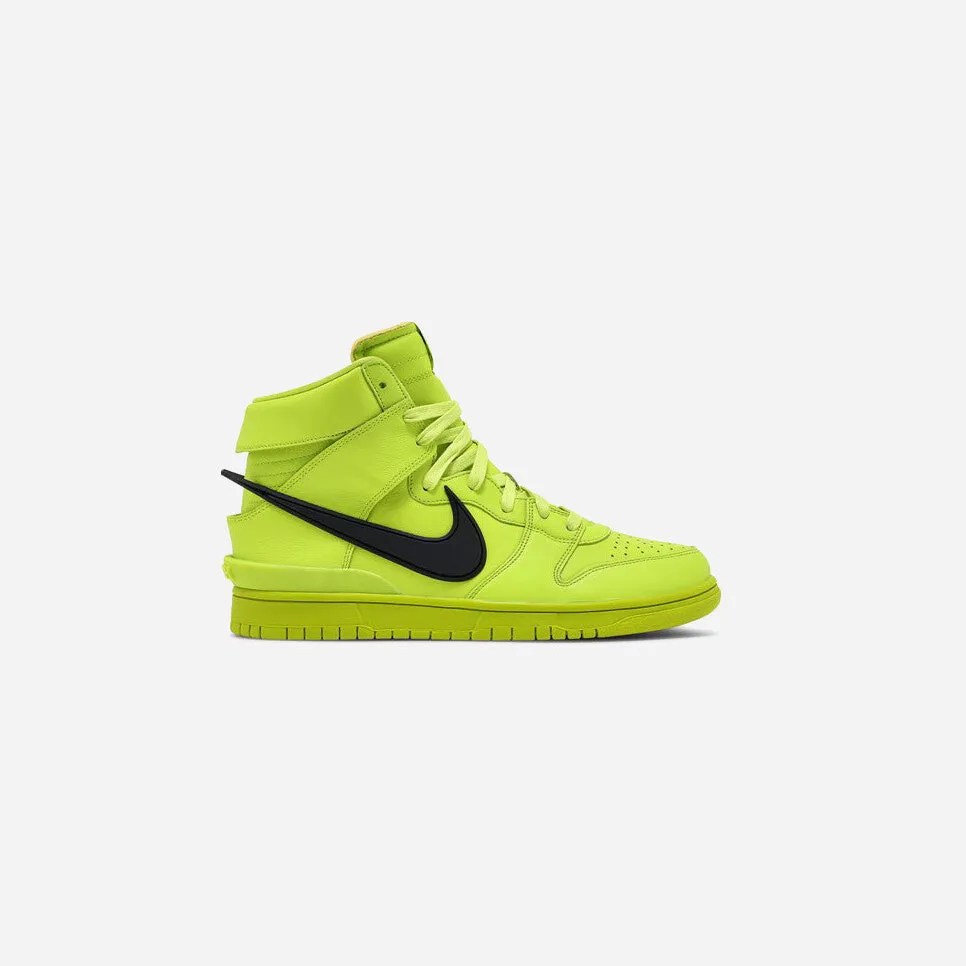 Nike Dunk High Ambush Flash Lime ReinforcedToe
