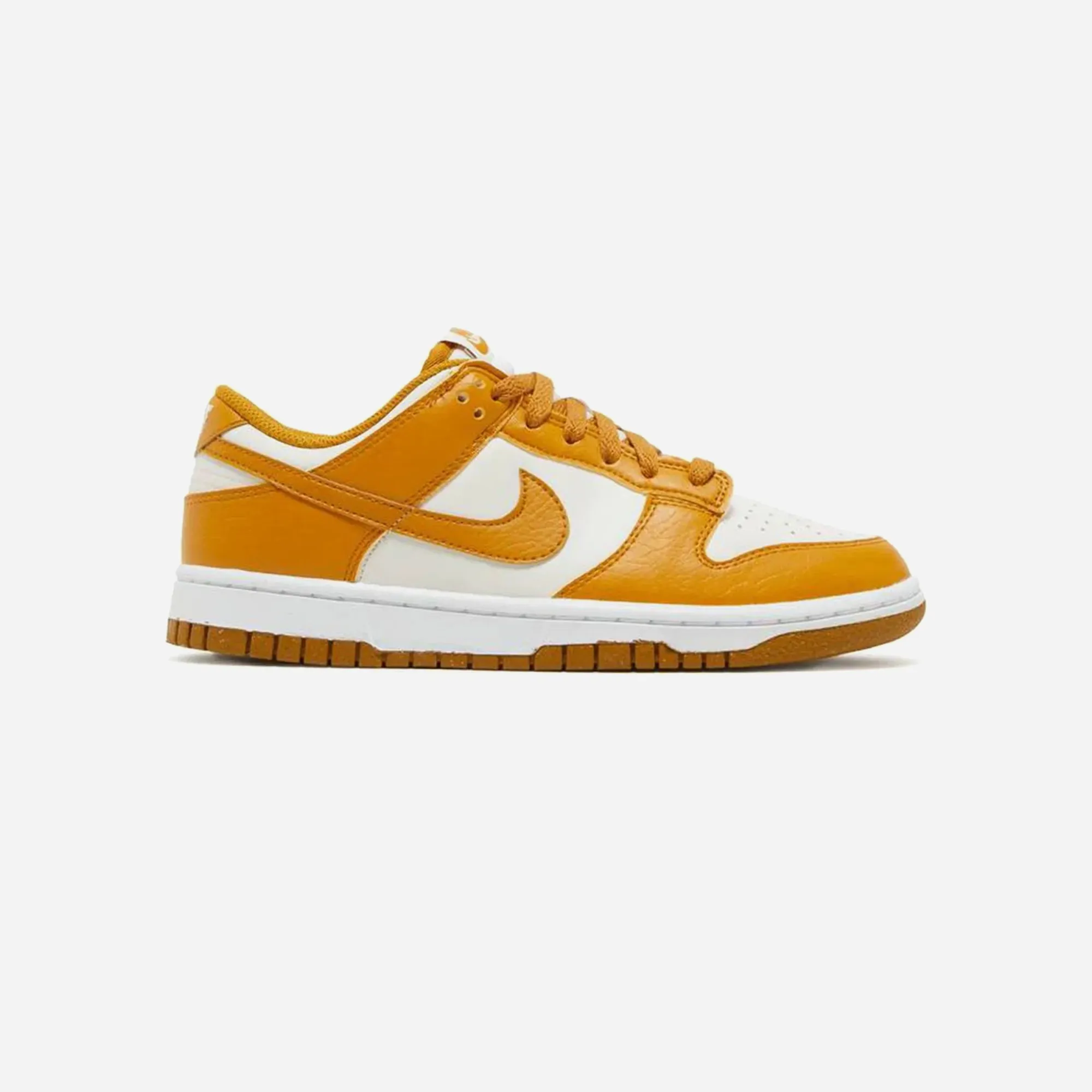 Nike Dunk Low Next Nature Light Curry Water Resistant Build Lace Up Closure System