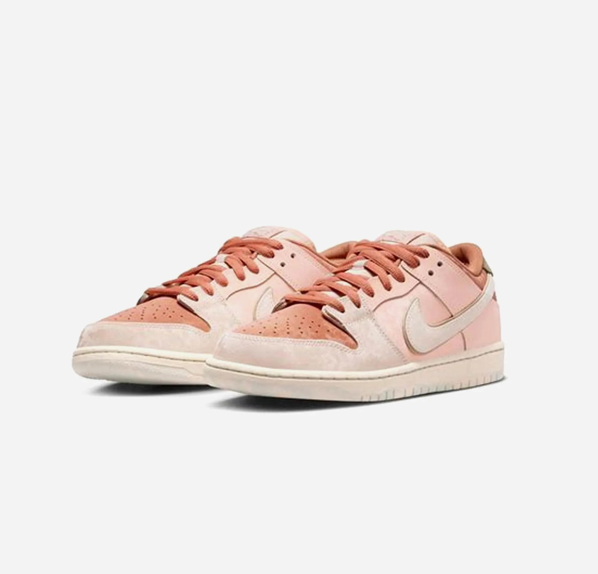 Canvas Fabric Flat Bottom Nike Dunk Low SB Trocad??ro Gardens