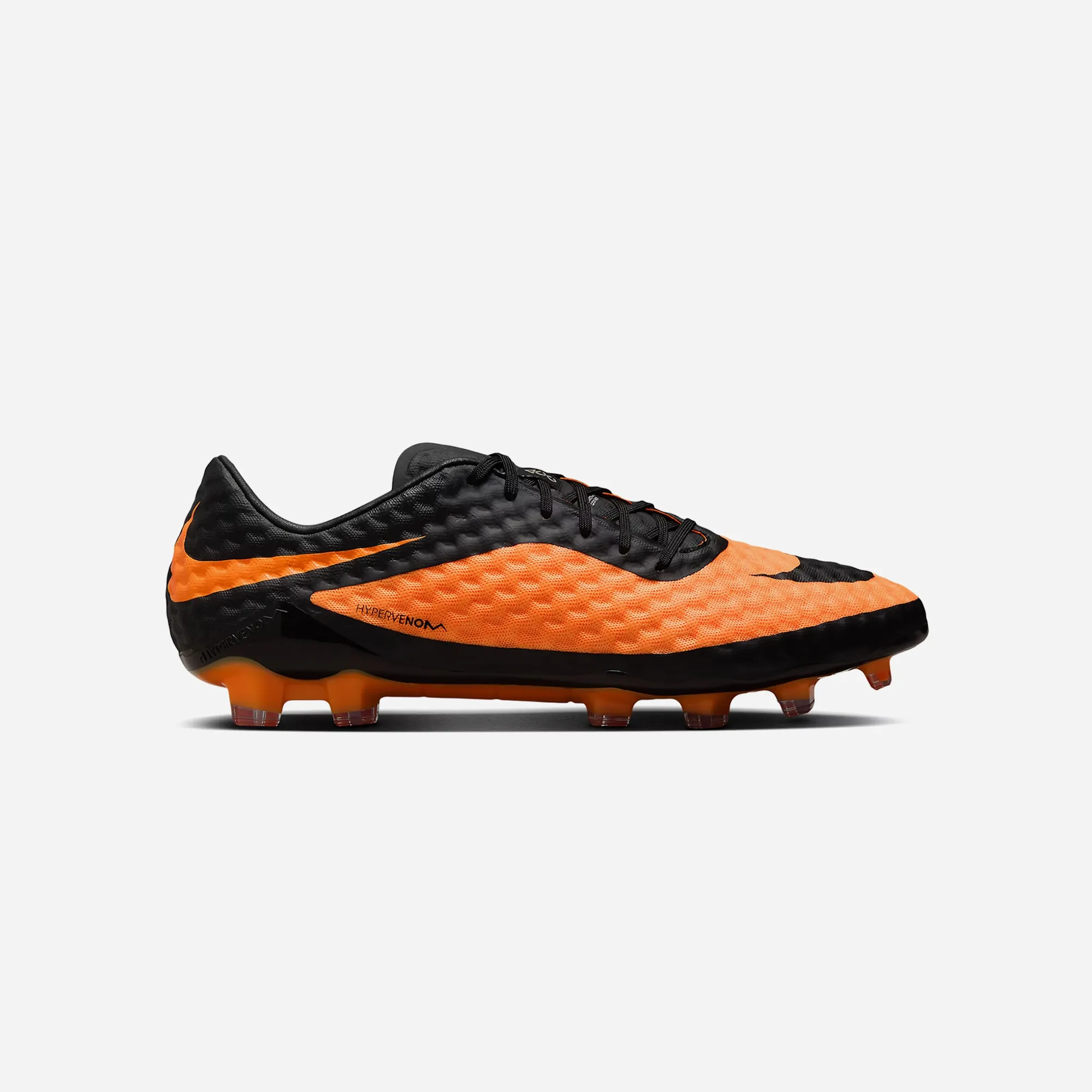 Fresh feeling Ventilated Sides Nike Hypervenom Phantom 1 FG Black Bright Citrus 2025