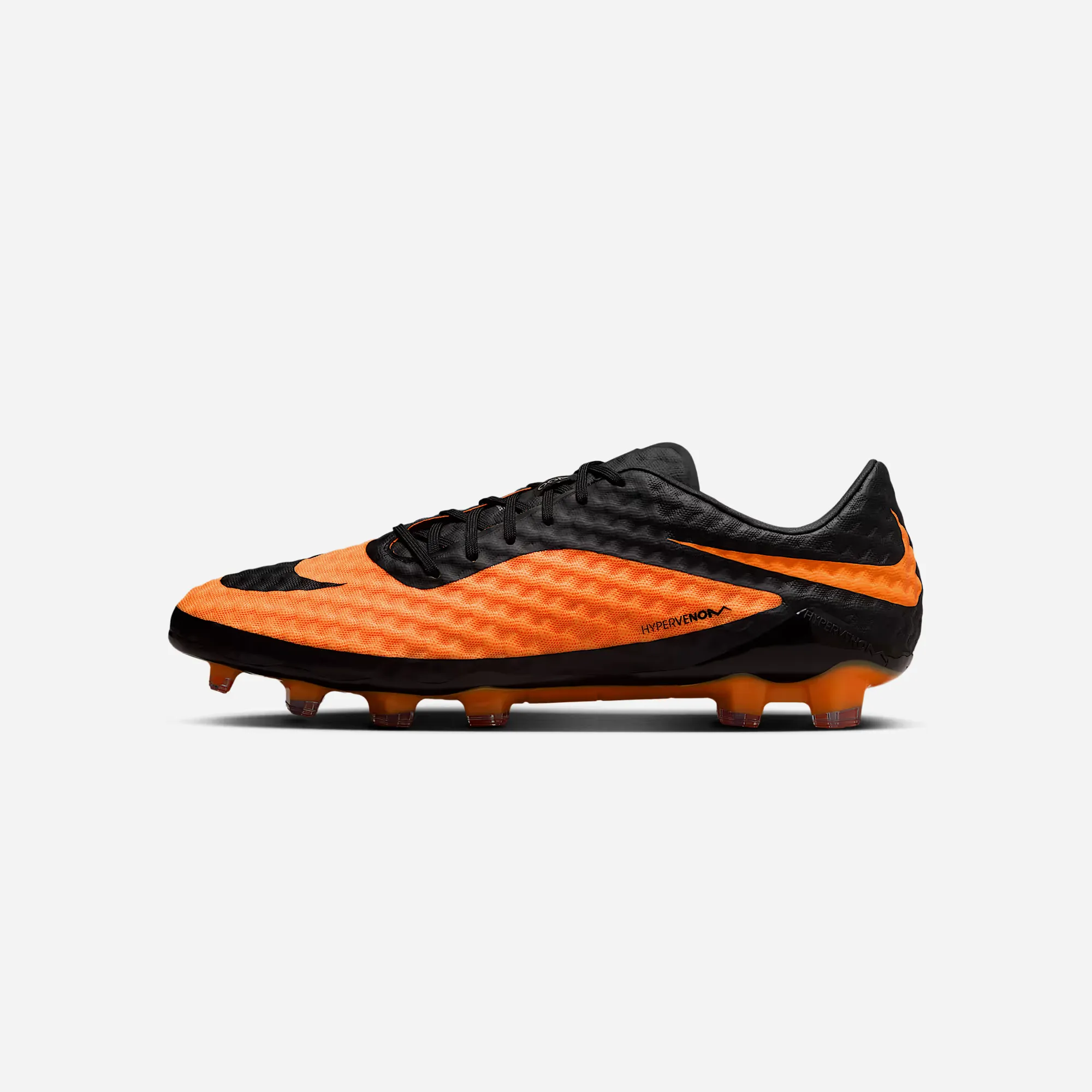 Nike Hypervenom Phantom 1 FG Black Bright Citrus 2025 Comfortable Arch Anatomical Footbed