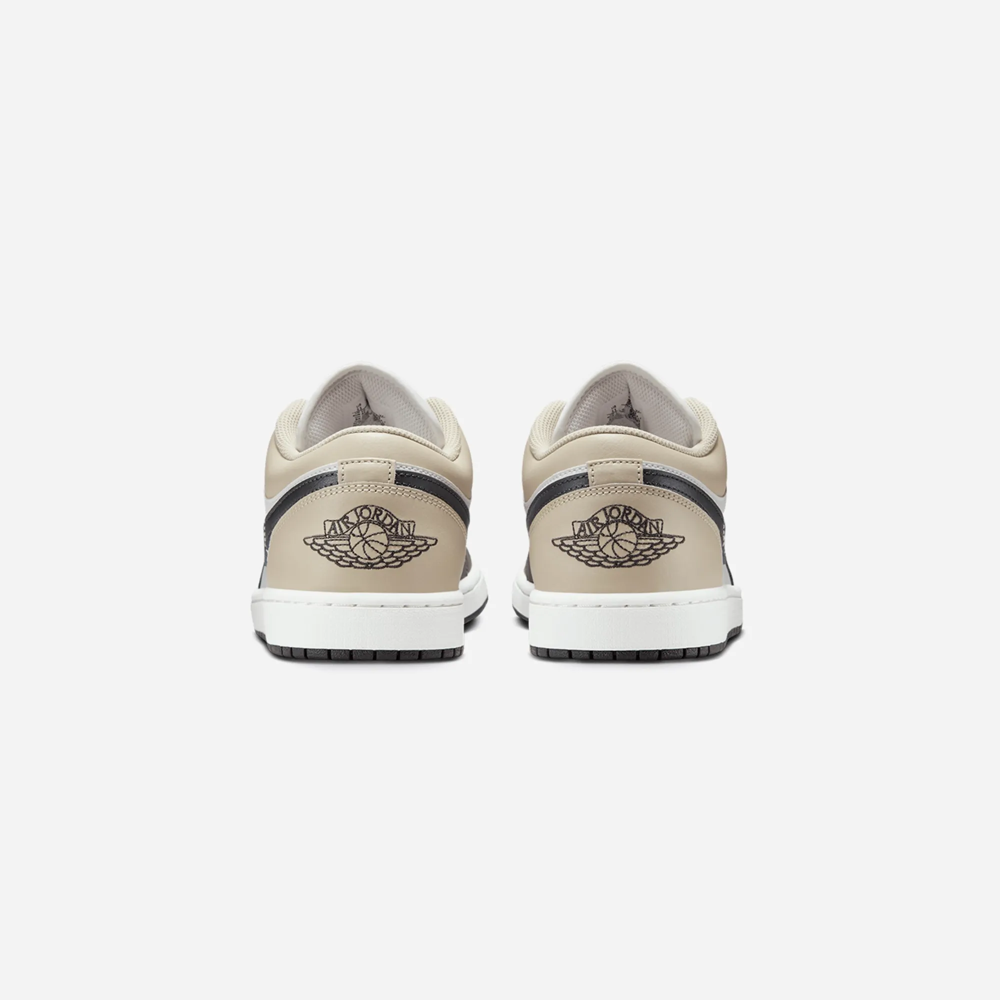 Nike Jordan 1 Low Black Toe Rattan Durable Lining