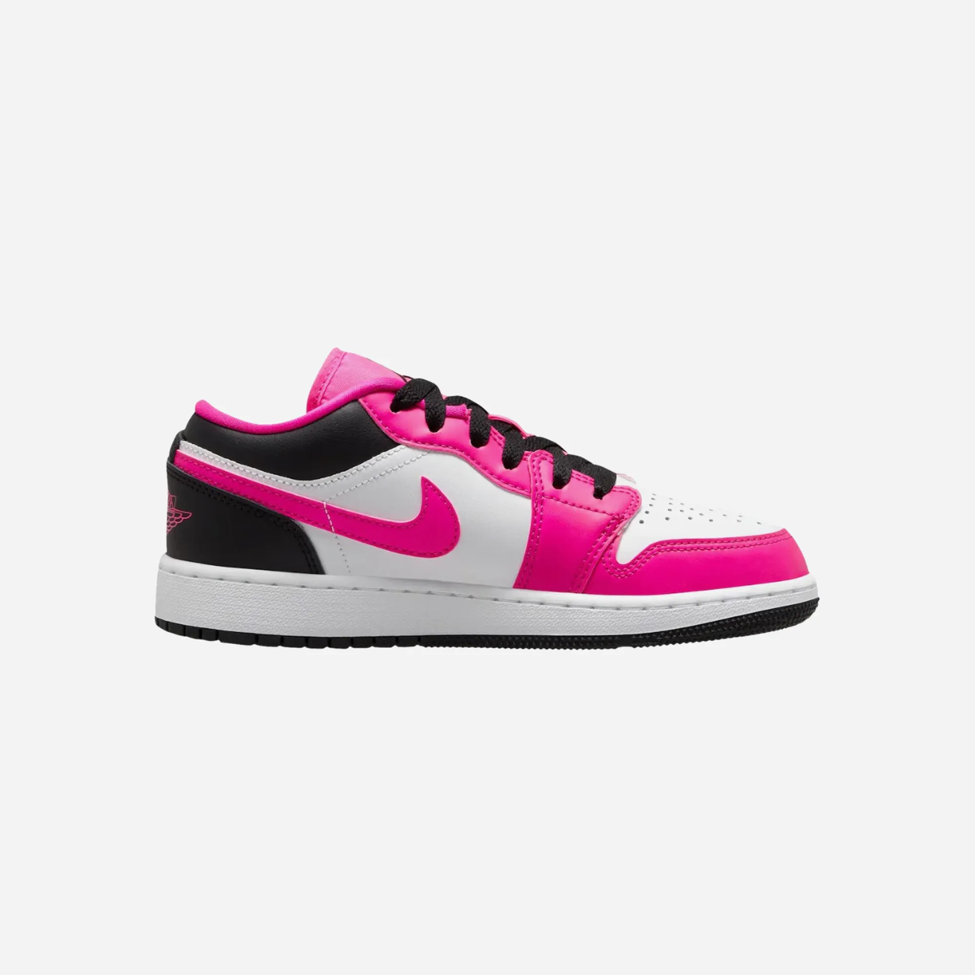 Durable Synthetic Sport Fanatic Nike Jordan 1 Low Fierce Pink GS