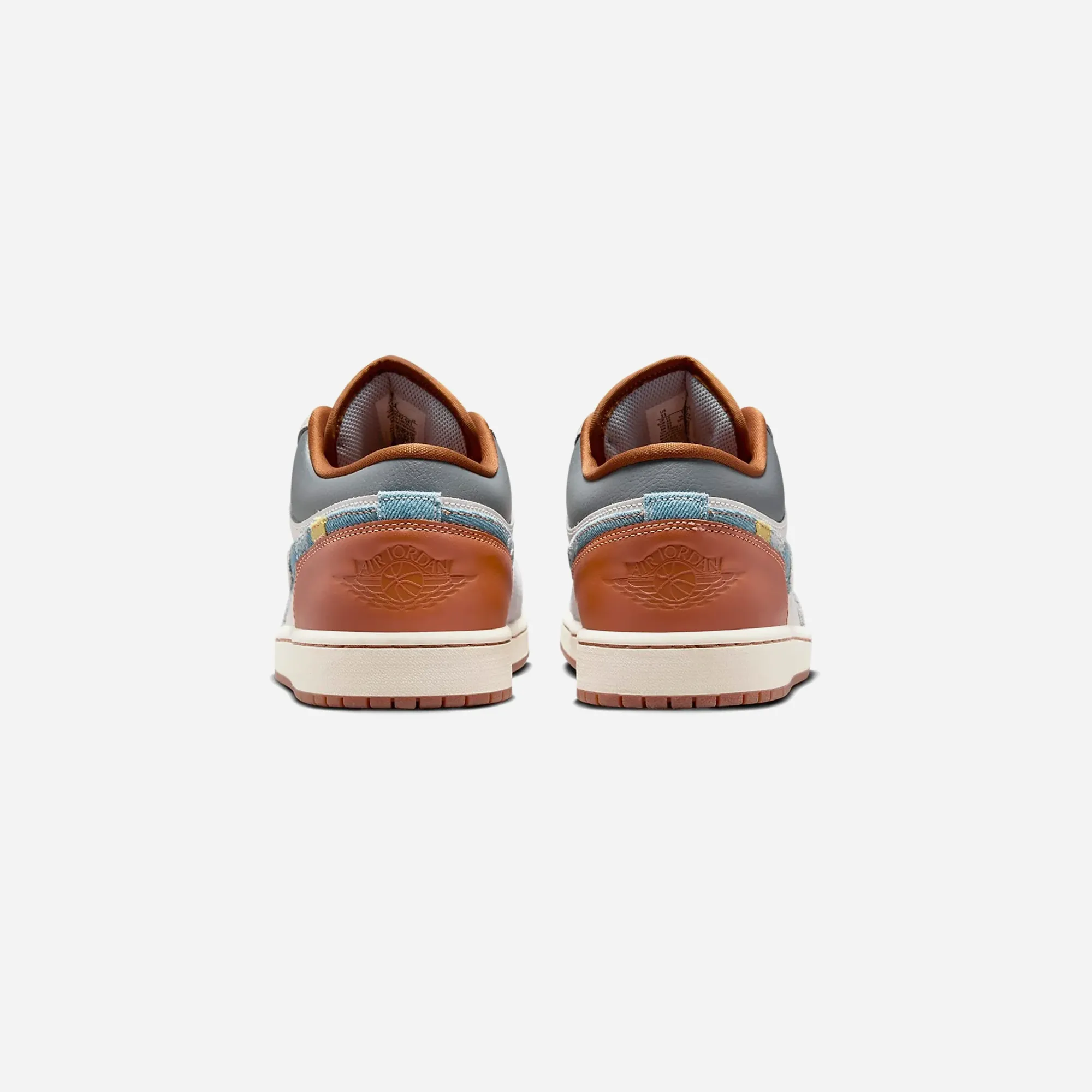 Nike Jordan 1 Low SE Phantom Repaired Denim Swoosh Urban Trek Work Style