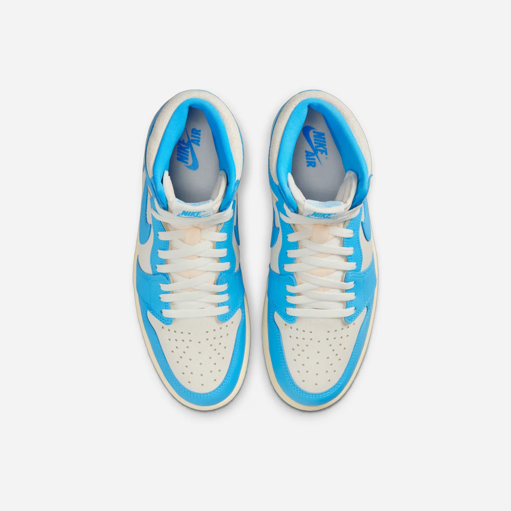 Layered Look Nike Jordan 1 Retro High OG UNC Reimagined