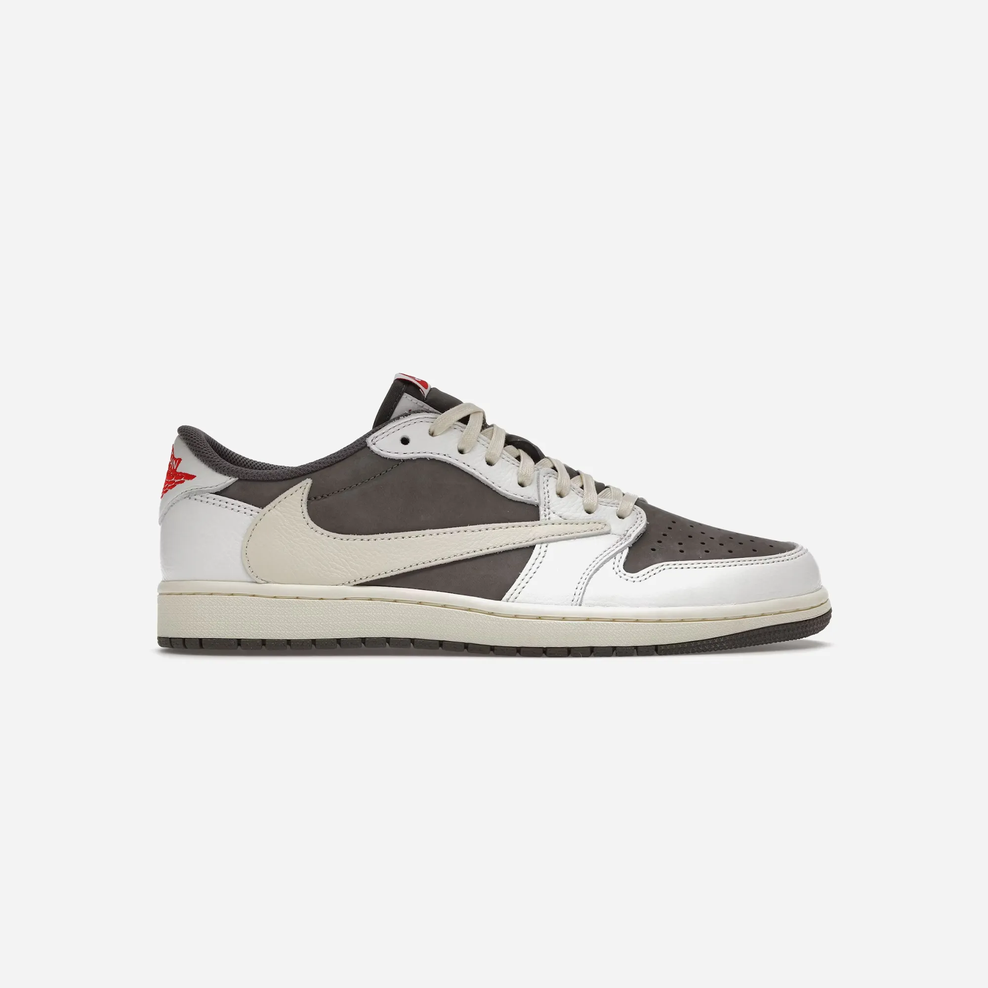 NIKE Jordan 1 Retro Low OG SP Travis Scott Reverse Mocha Urban Casual Street Drive