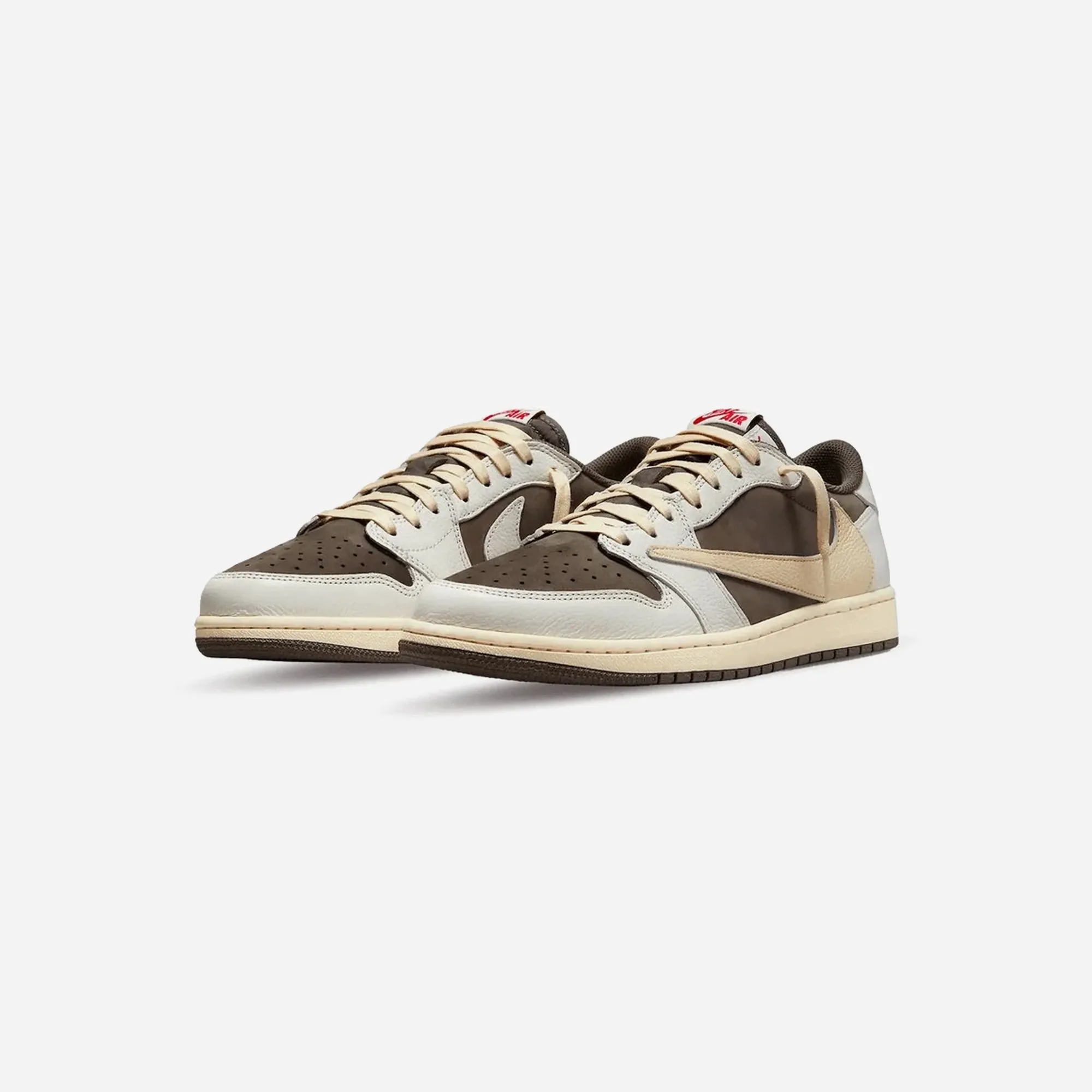NIKE Jordan 1 Retro Low OG SP Travis Scott Reverse Mocha gentle touch Slip Resistant Surface