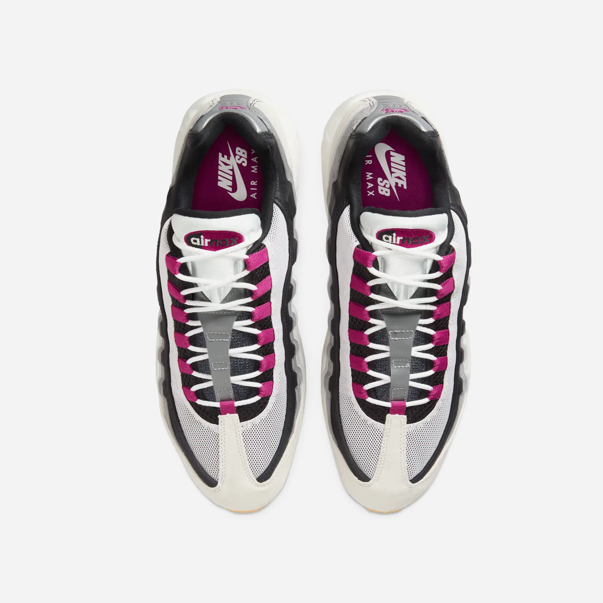 Anti corrosion Nike SB Air Max 95 Summit White and Cactus Flower
