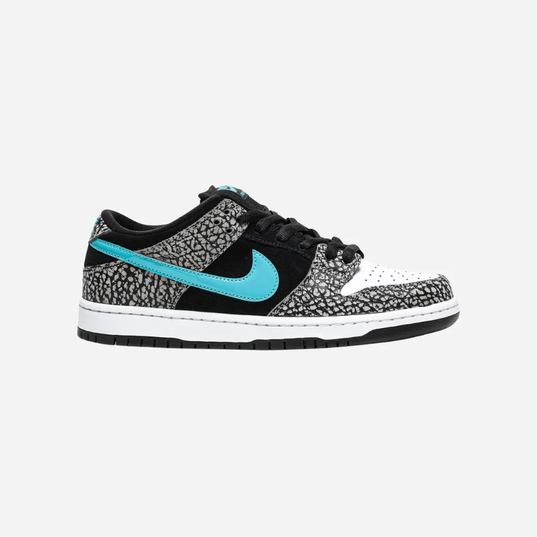 Stitch Down Construction Neutral Pace NIKE SB DUNK LOW ATMOS ELEPHANT