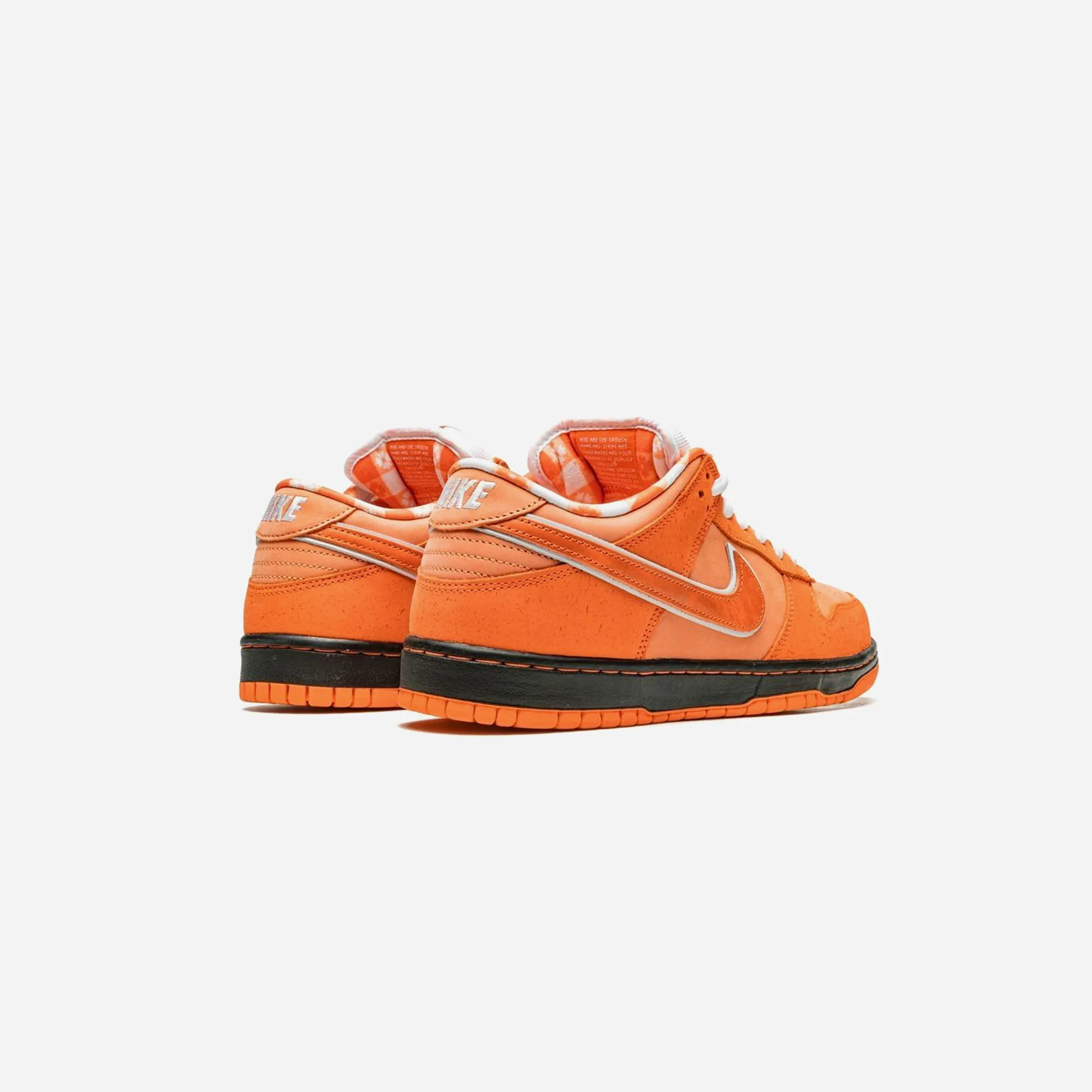 Nike SB Dunk Low Orange Lobster Supportive shock absorption