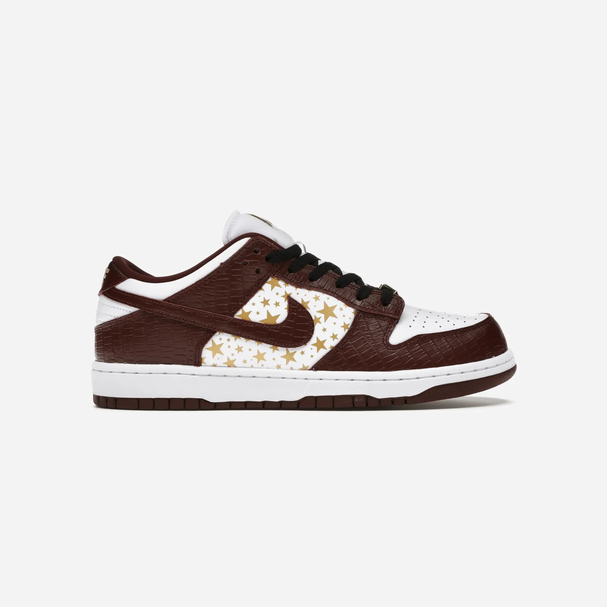 Nike SB Dunk Low Supreme Stars Barkroot Brown (2021) Impact Dispersing Core Tear Resistant
