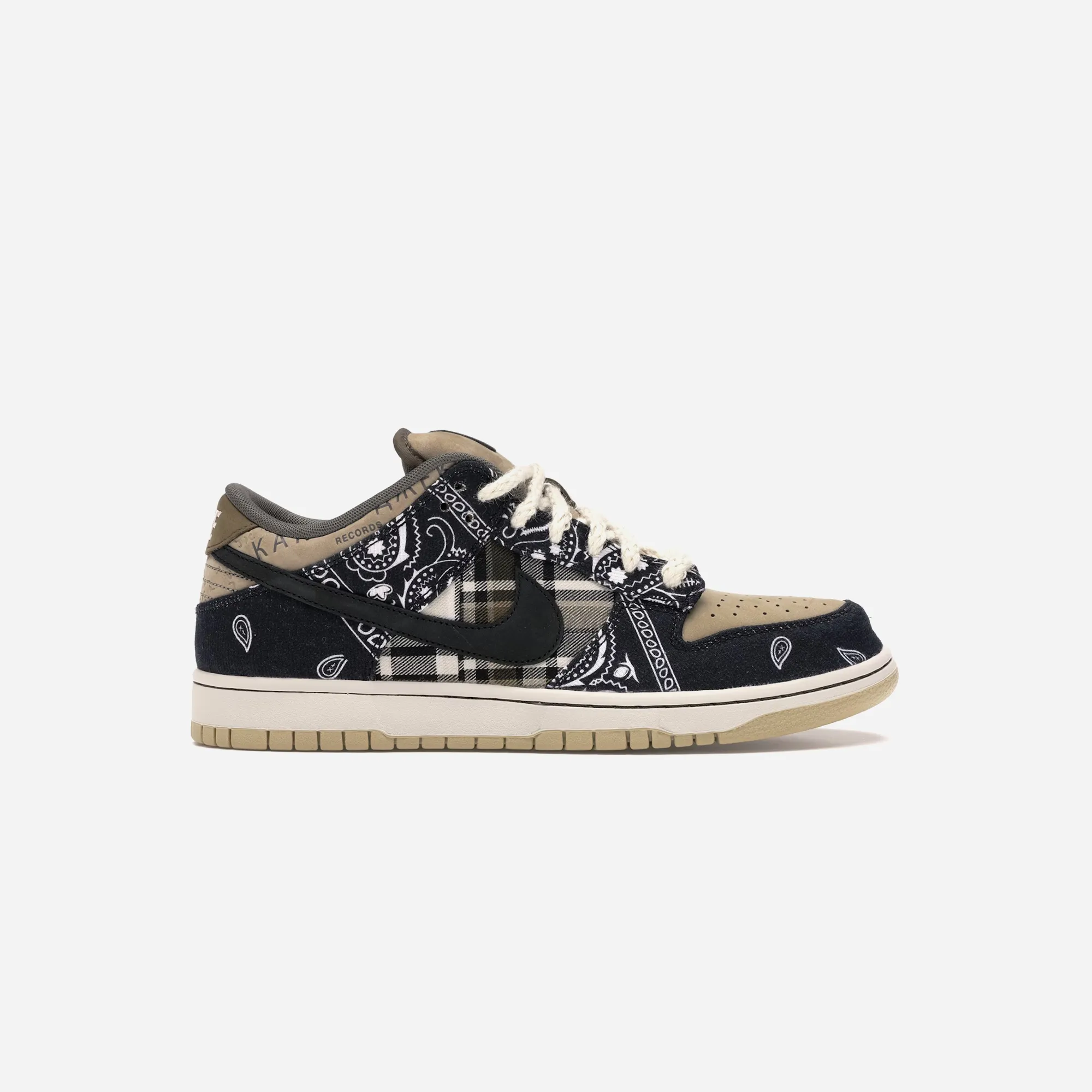 Zip Up Closure Custom Feel Nike SB Dunk Low Travis Scott