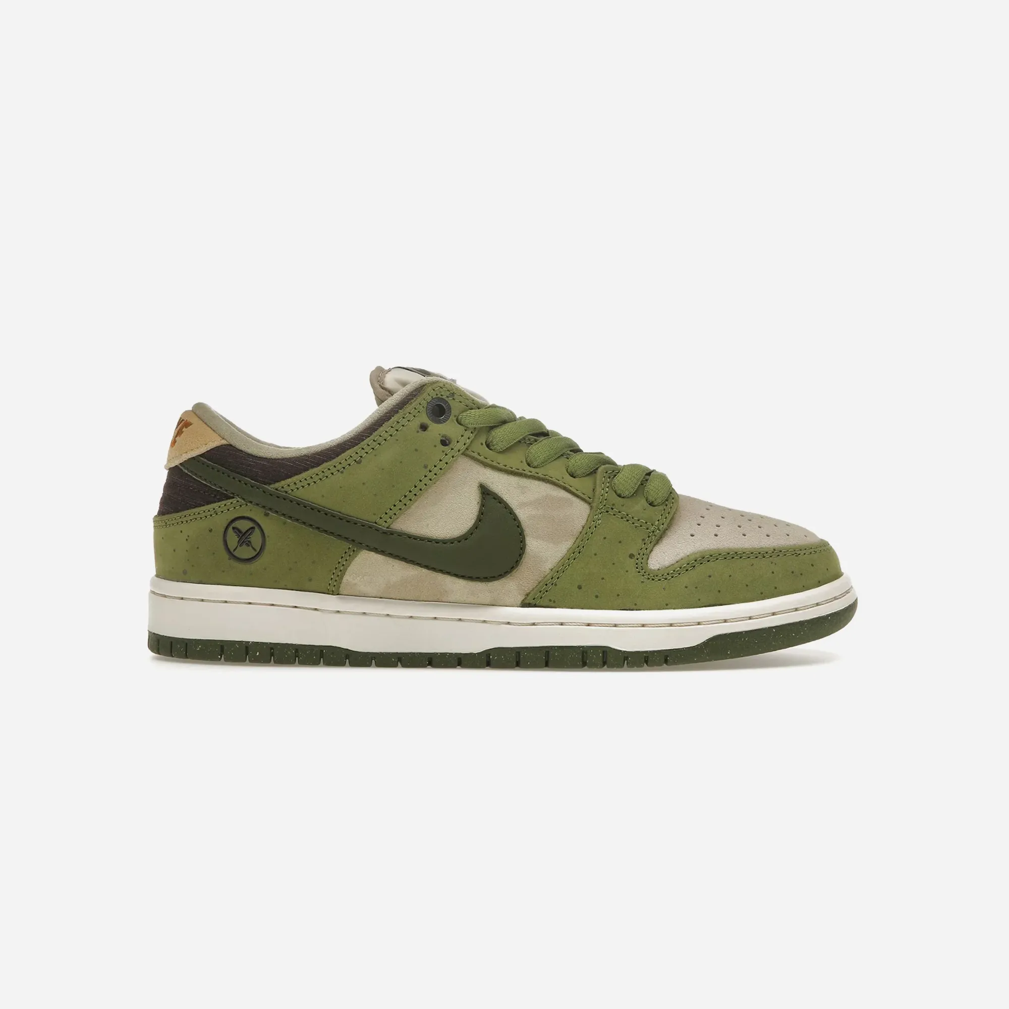 Anti Torsion System Elastic Gore Nike SB Dunk Low Yuto Horigome Matcha