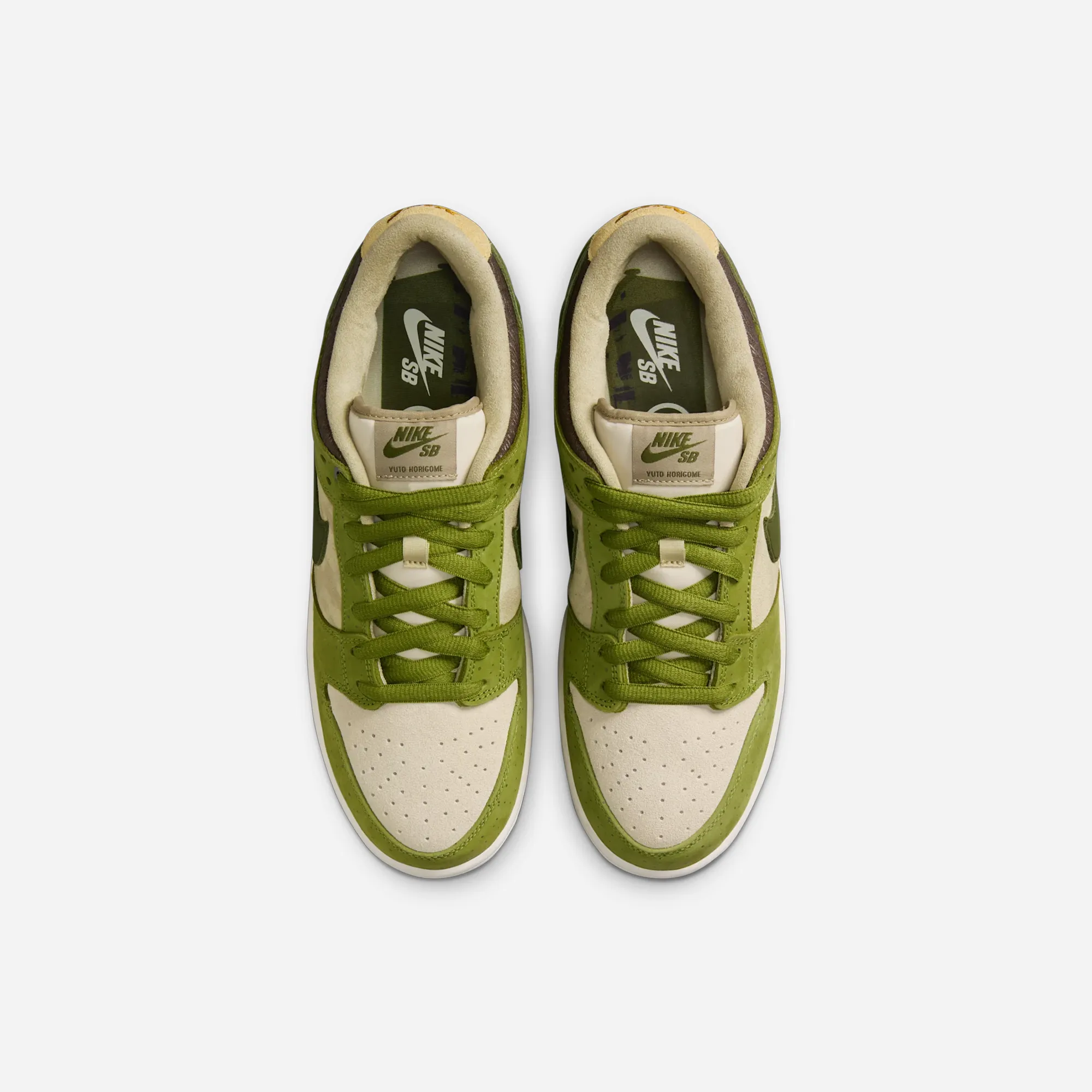 Nike SB Dunk Low Yuto Horigome Matcha Hyper Compression Molding