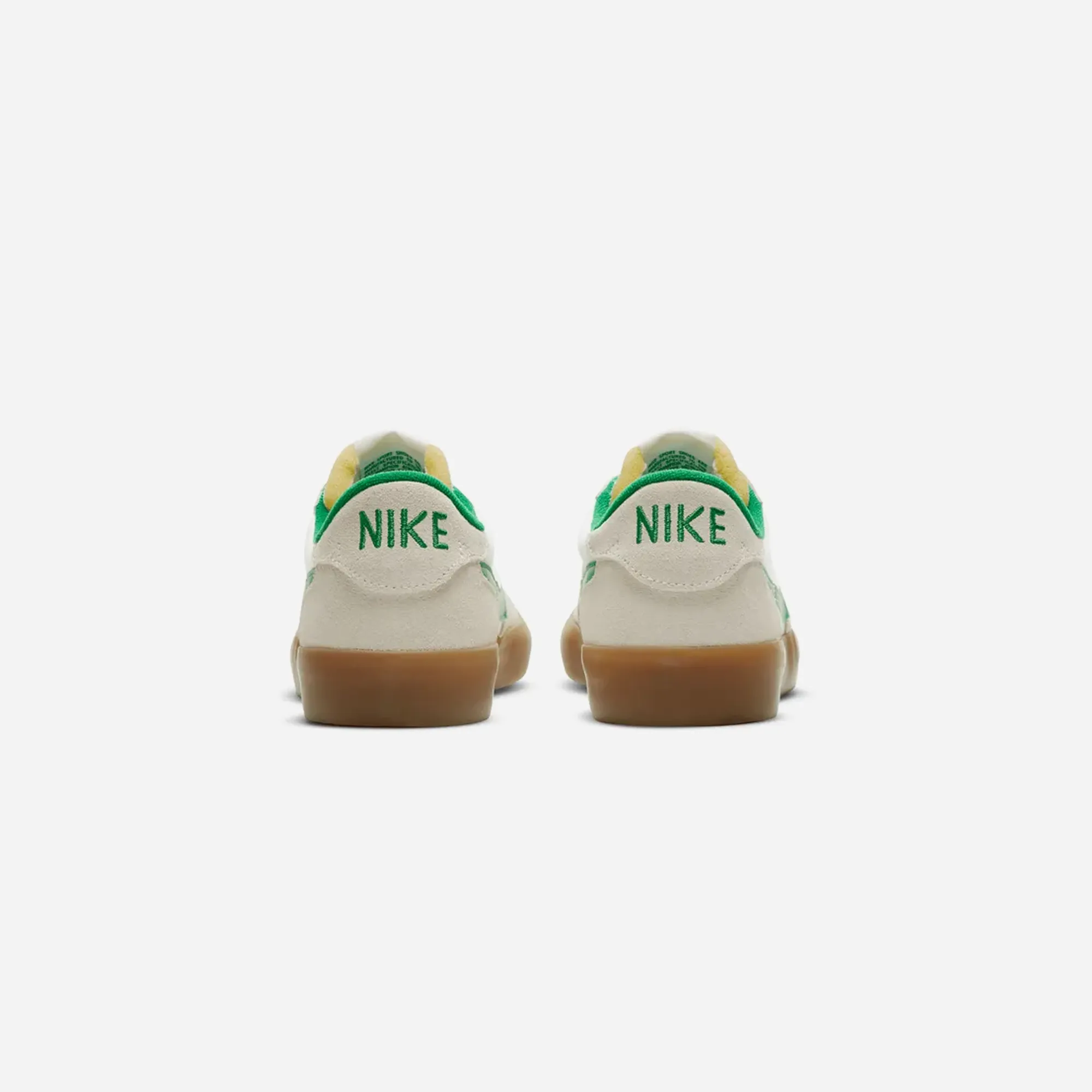 Nike SB Heritage Vulc Lucky Green Gum Double Stitched Balance Sole