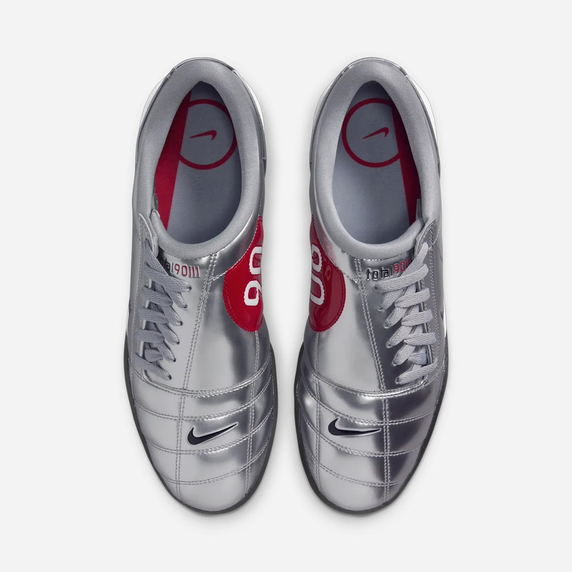 NIKE Total 90 3 SP 'Metallic Silver Black' 2025 Neutral palette workout mode