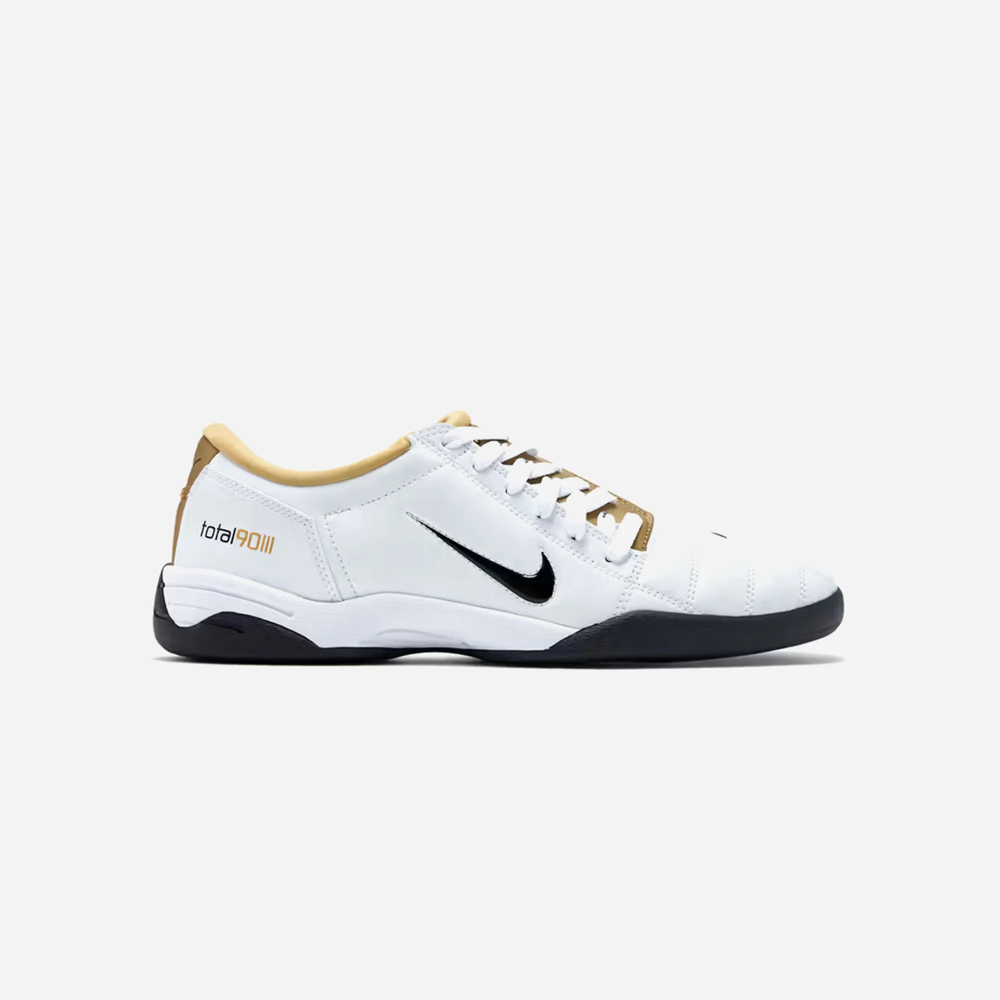 Odor Control Technology Impact Dispersing Design Nike Total 90 3 SP White Metallic Gold