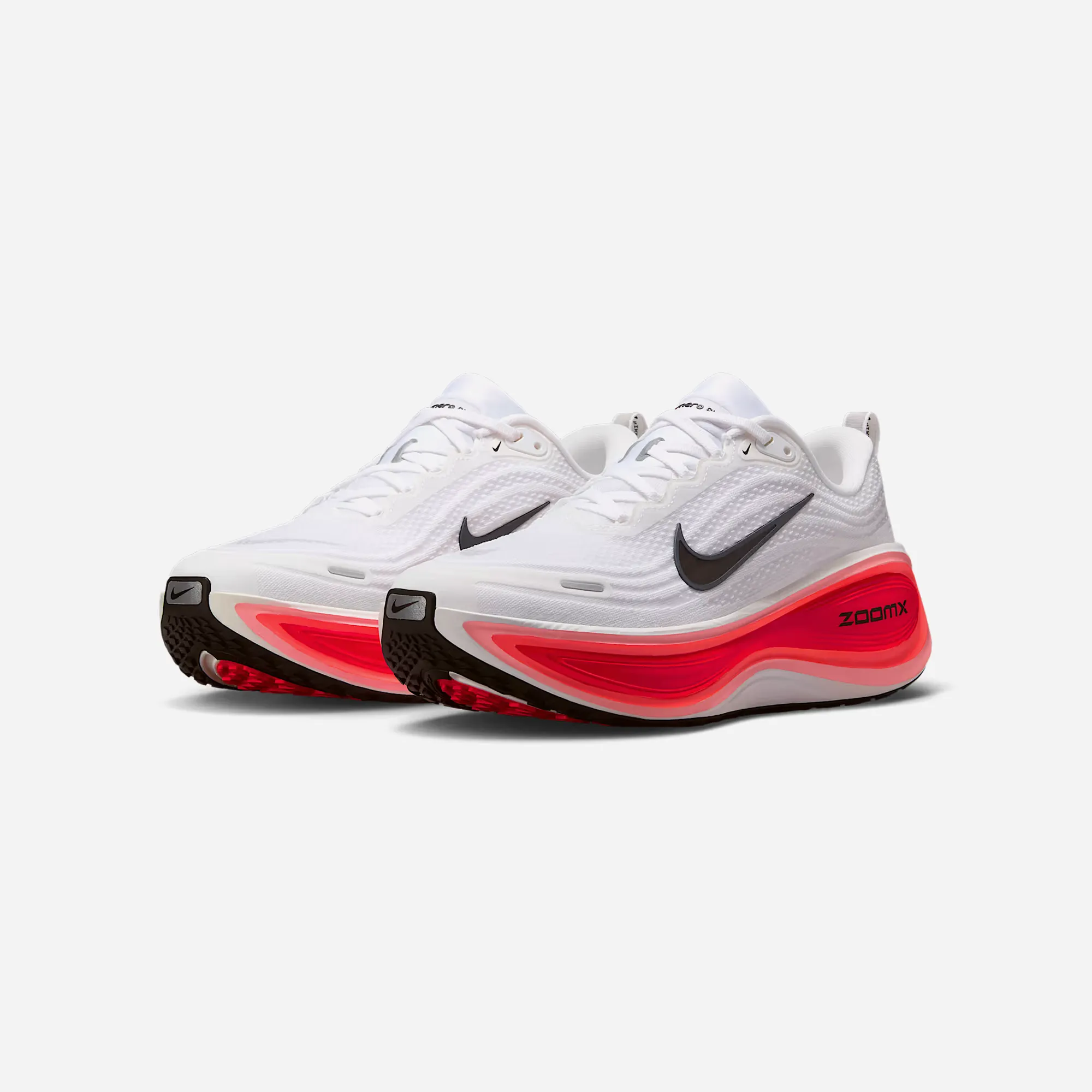 Nike Vomero Plus White/Bright Crimson/Metallic Silver/Black Vulcanized Sole Tech